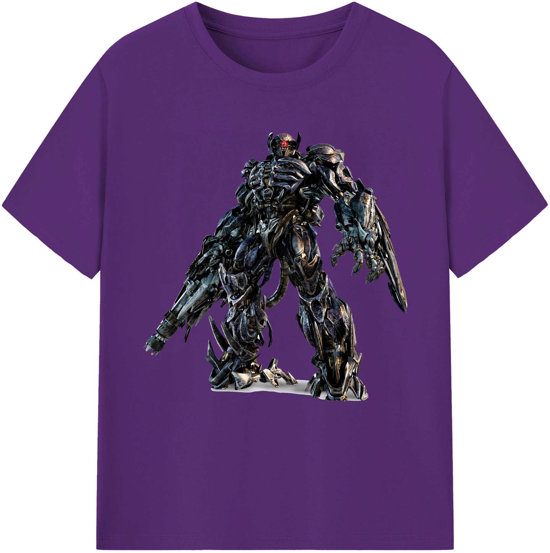（画像用） Transformers トランスフォーマー 綿100％半袖Tシャツ（フロントプリント）