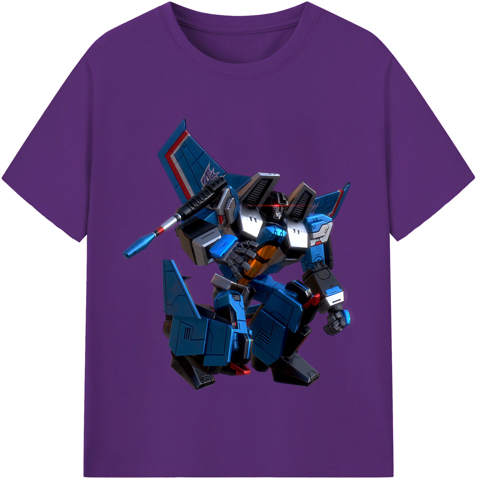 （画像用） Transformers トランスフォーマー 綿100％半袖Tシャツ（フロントプリント）