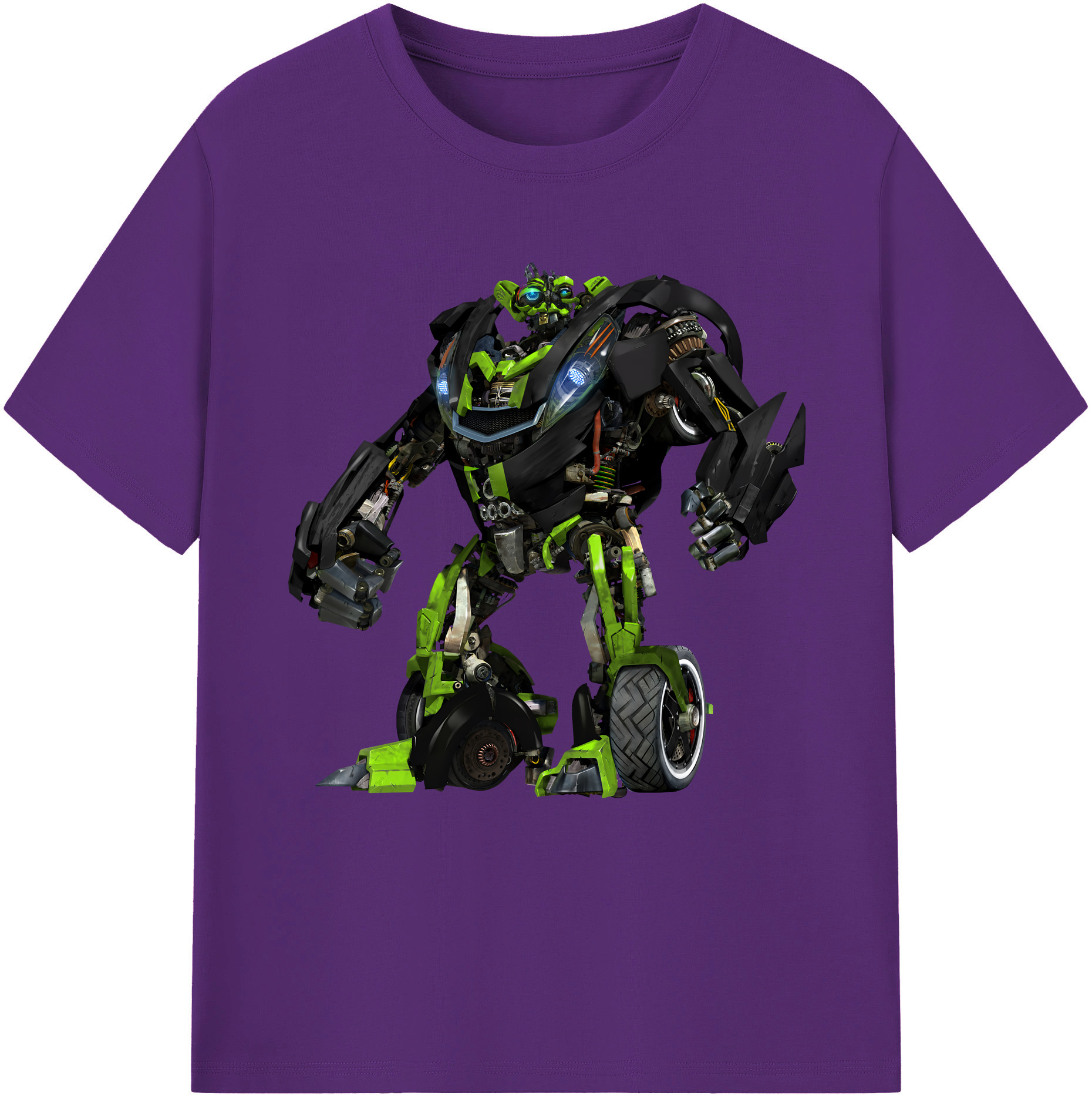 （画像用） Transformers トランスフォーマー 綿100％半袖Tシャツ（フロントプリント）