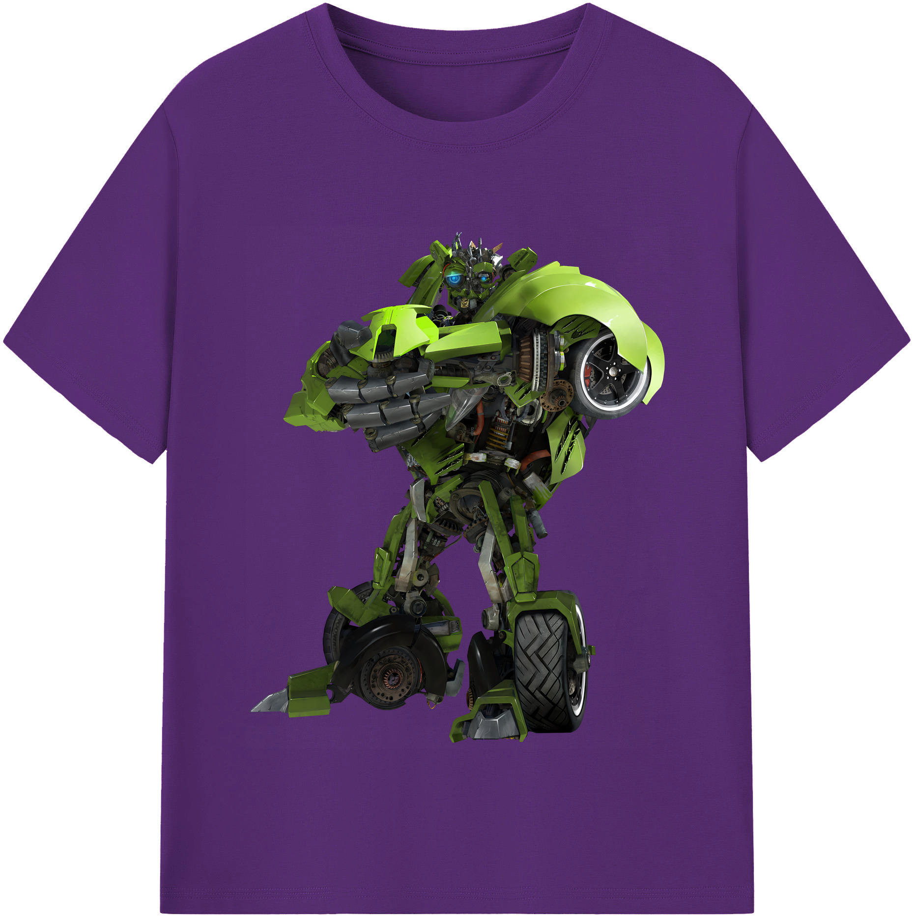 （画像用） Transformers トランスフォーマー 綿100％半袖Tシャツ（フロントプリント）