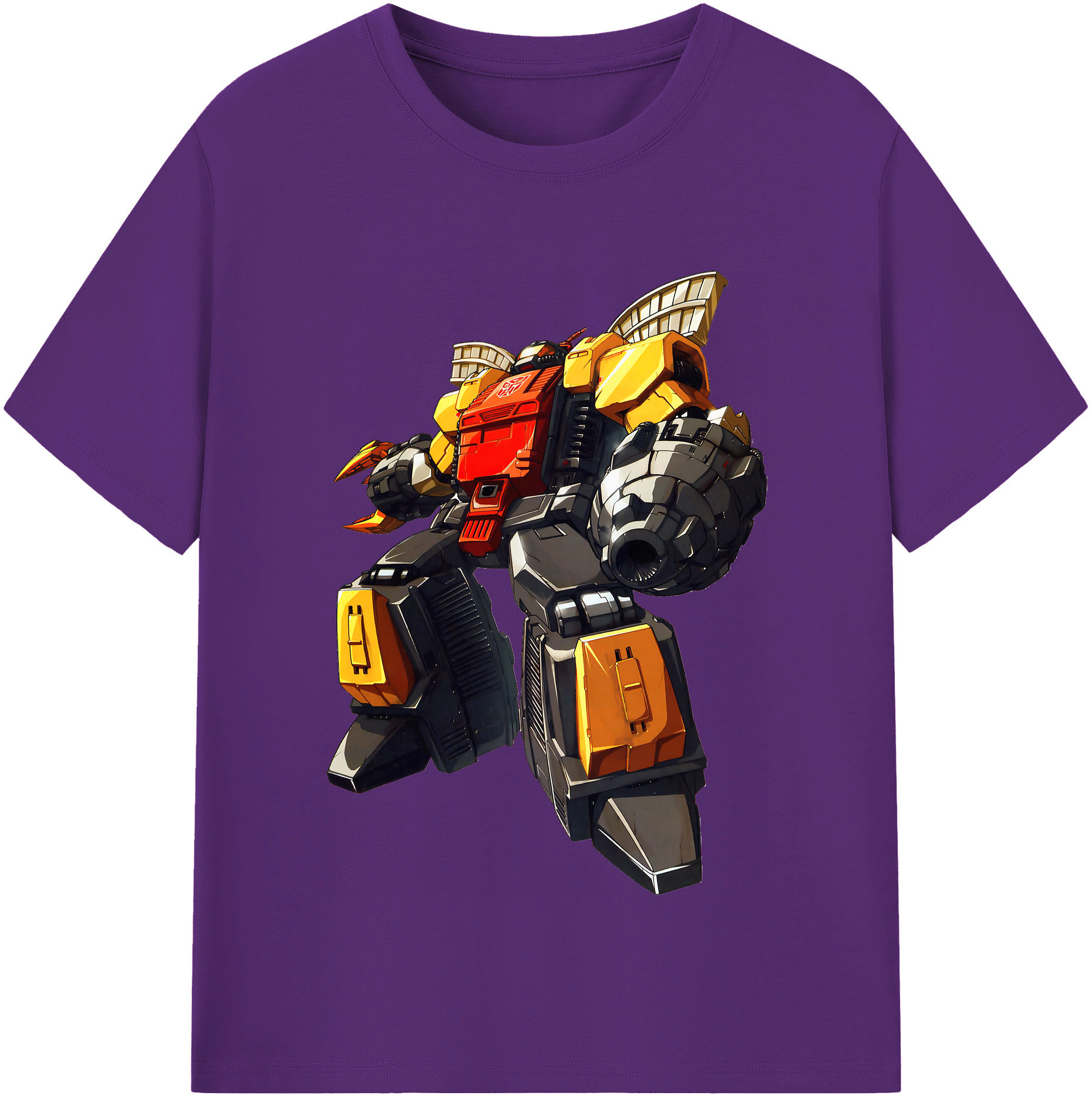 （画像用） Transformers トランスフォーマー 綿100％半袖Tシャツ（フロントプリント）