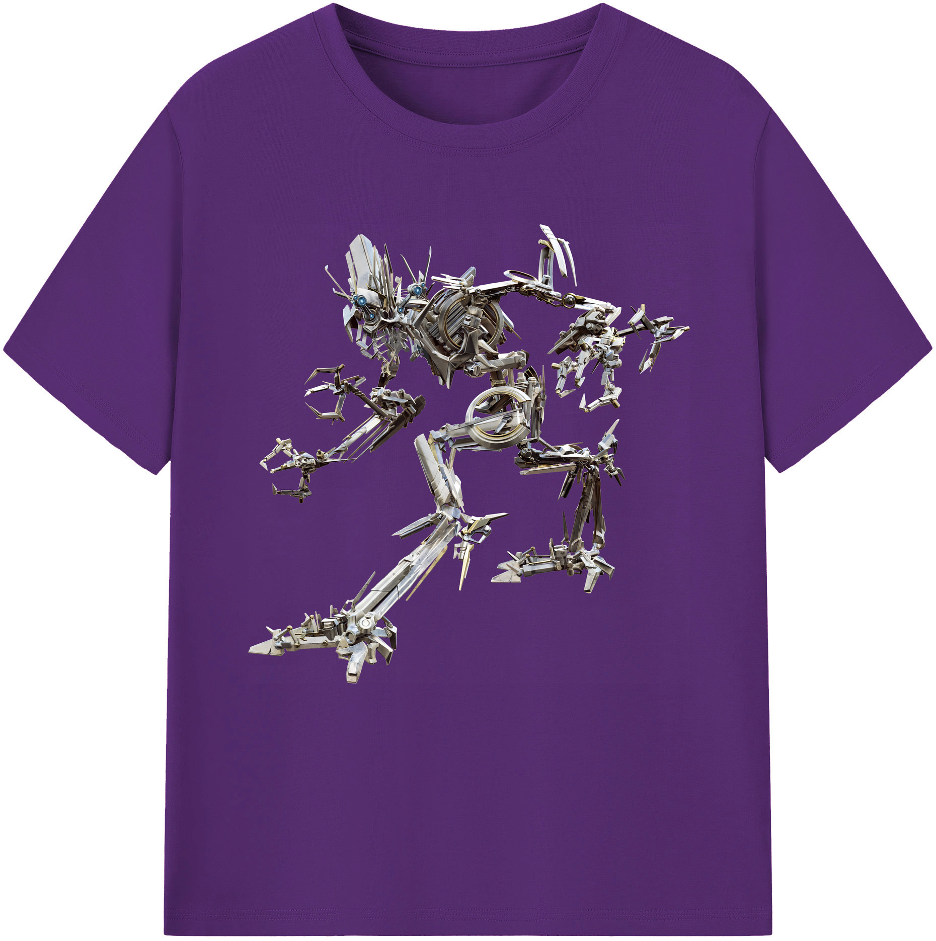 （画像用） Transformers トランスフォーマー 綿100％半袖Tシャツ（フロントプリント）