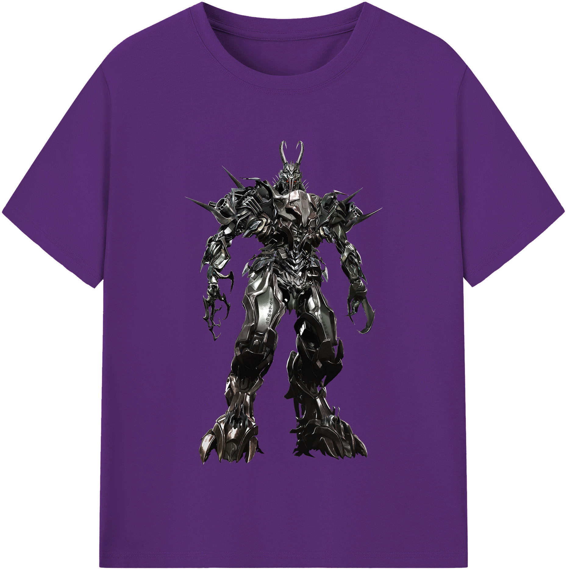 （画像用） Transformers トランスフォーマー 綿100％半袖Tシャツ（フロントプリント）