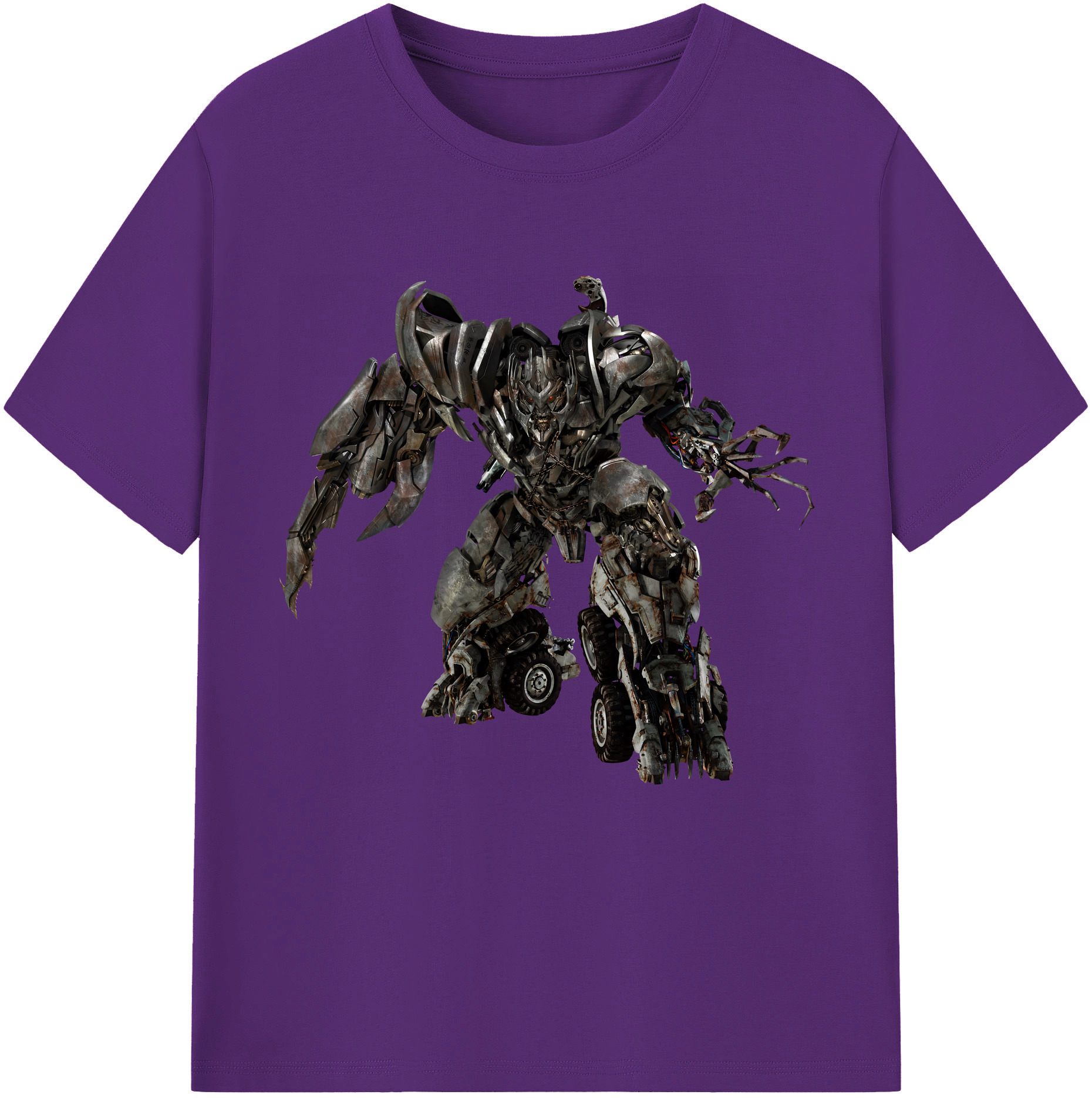（画像用） Transformers トランスフォーマー 綿100％半袖Tシャツ（フロントプリント）
