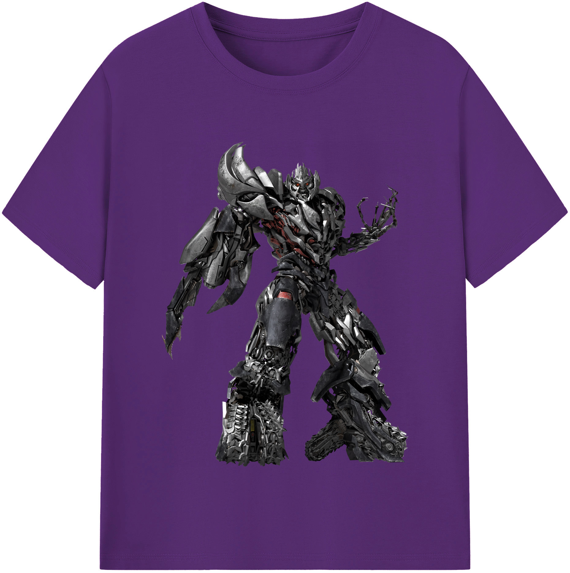 （画像用） Transformers トランスフォーマー 綿100％半袖Tシャツ（フロントプリント）