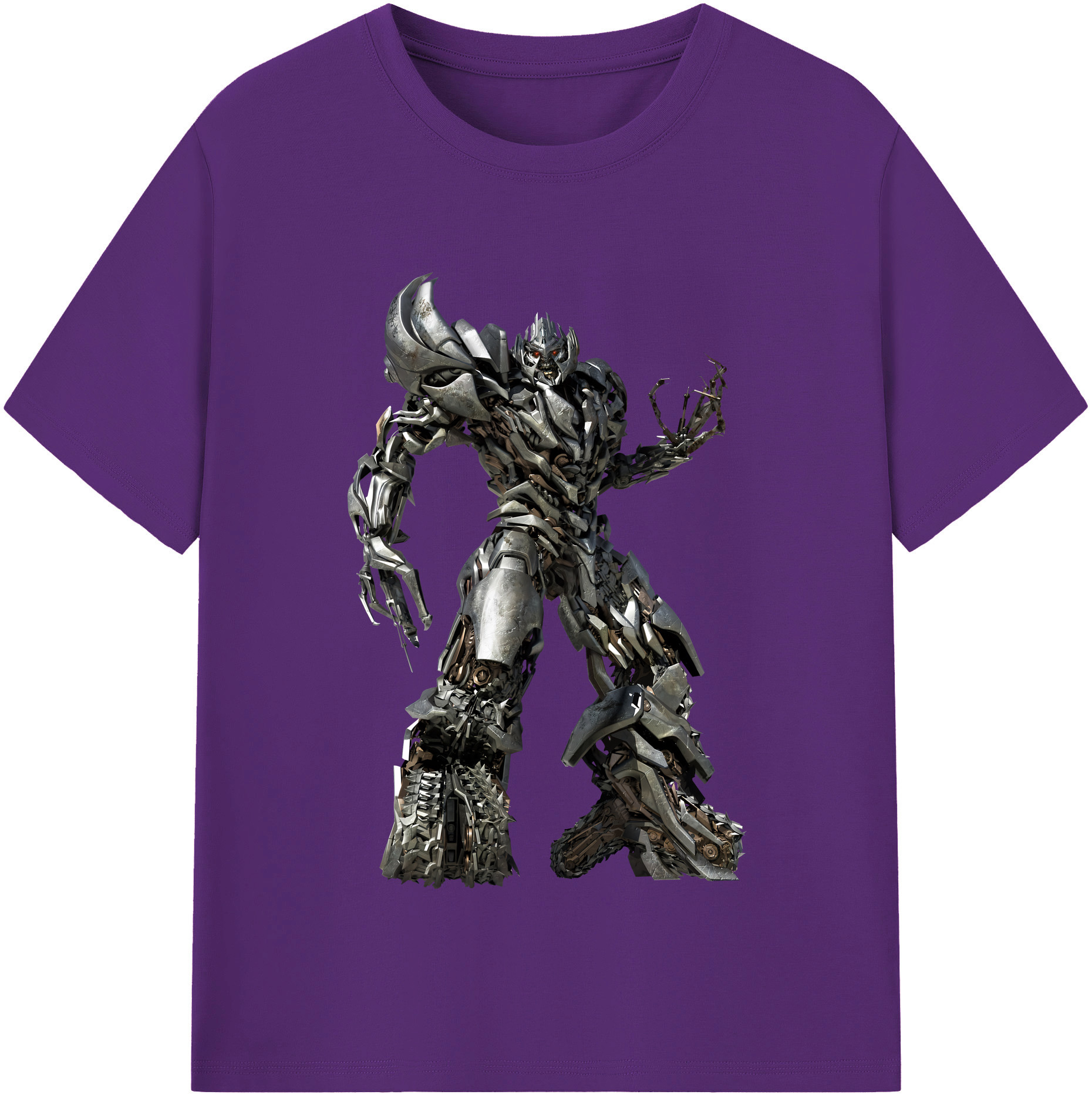 （画像用） Transformers トランスフォーマー 綿100％半袖Tシャツ（フロントプリント）