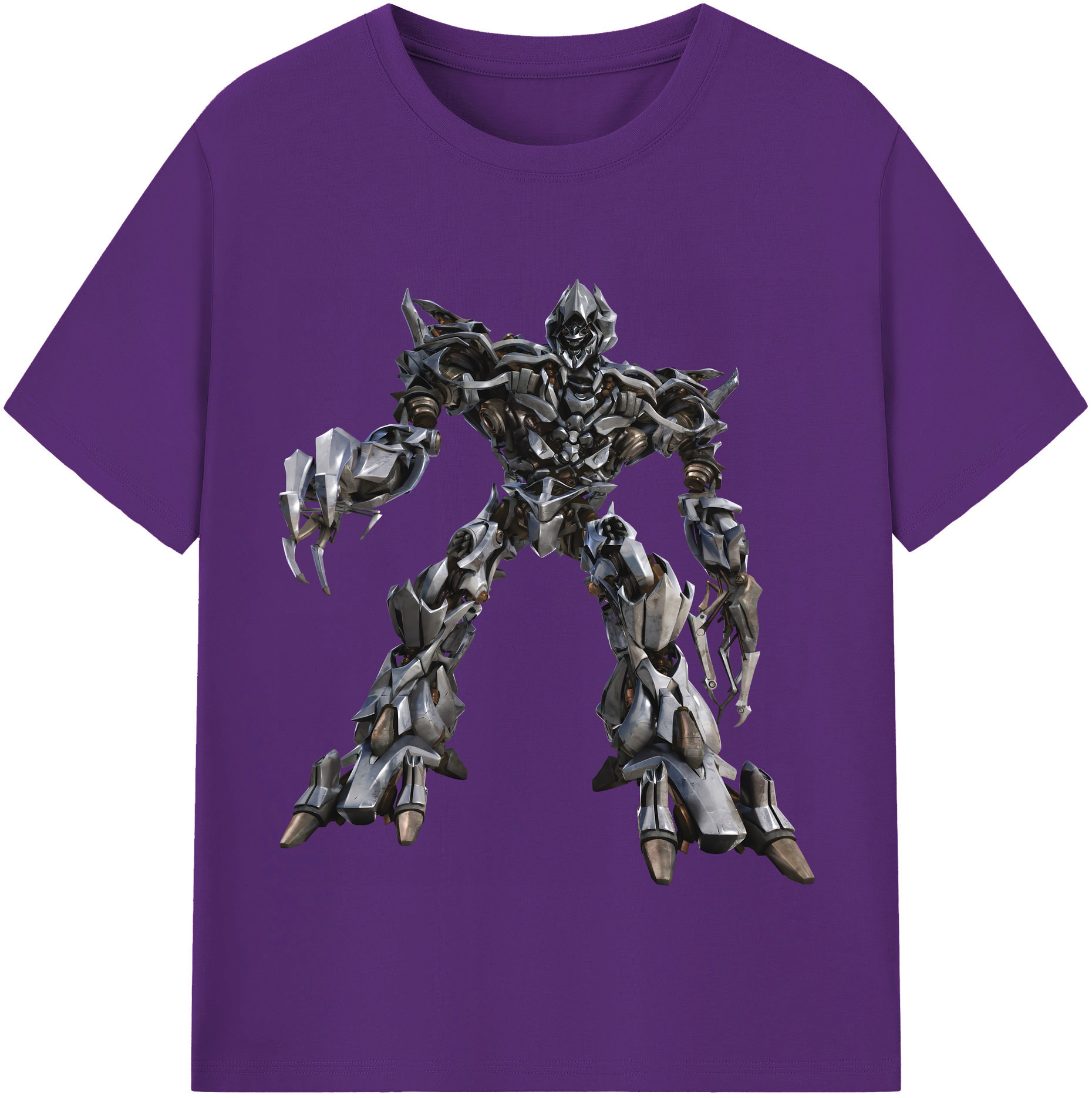 （画像用） Transformers トランスフォーマー 綿100％半袖Tシャツ（フロントプリント）