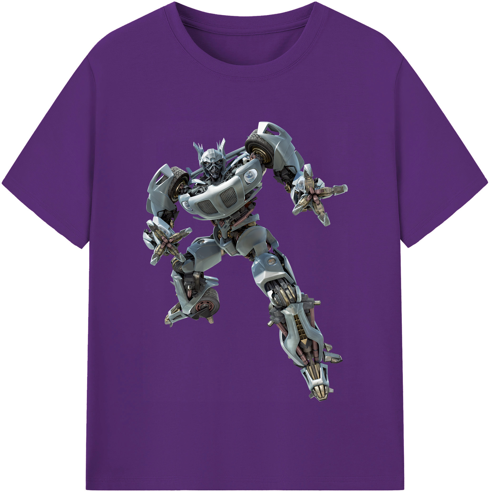 （画像用） Transformers トランスフォーマー 綿100％半袖Tシャツ（フロントプリント）