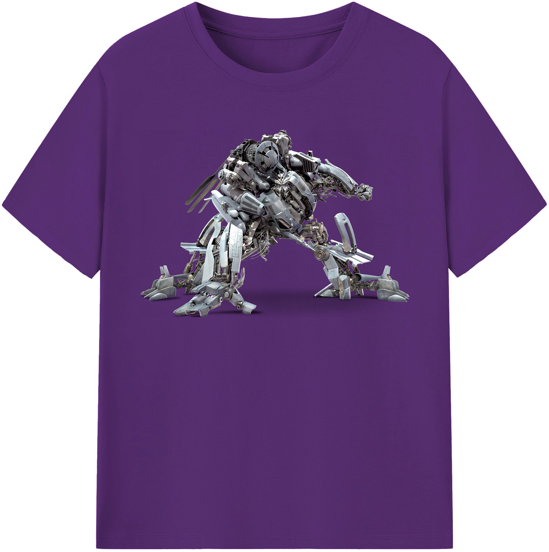 （画像用） Transformers トランスフォーマー 綿100％半袖Tシャツ（フロントプリント）