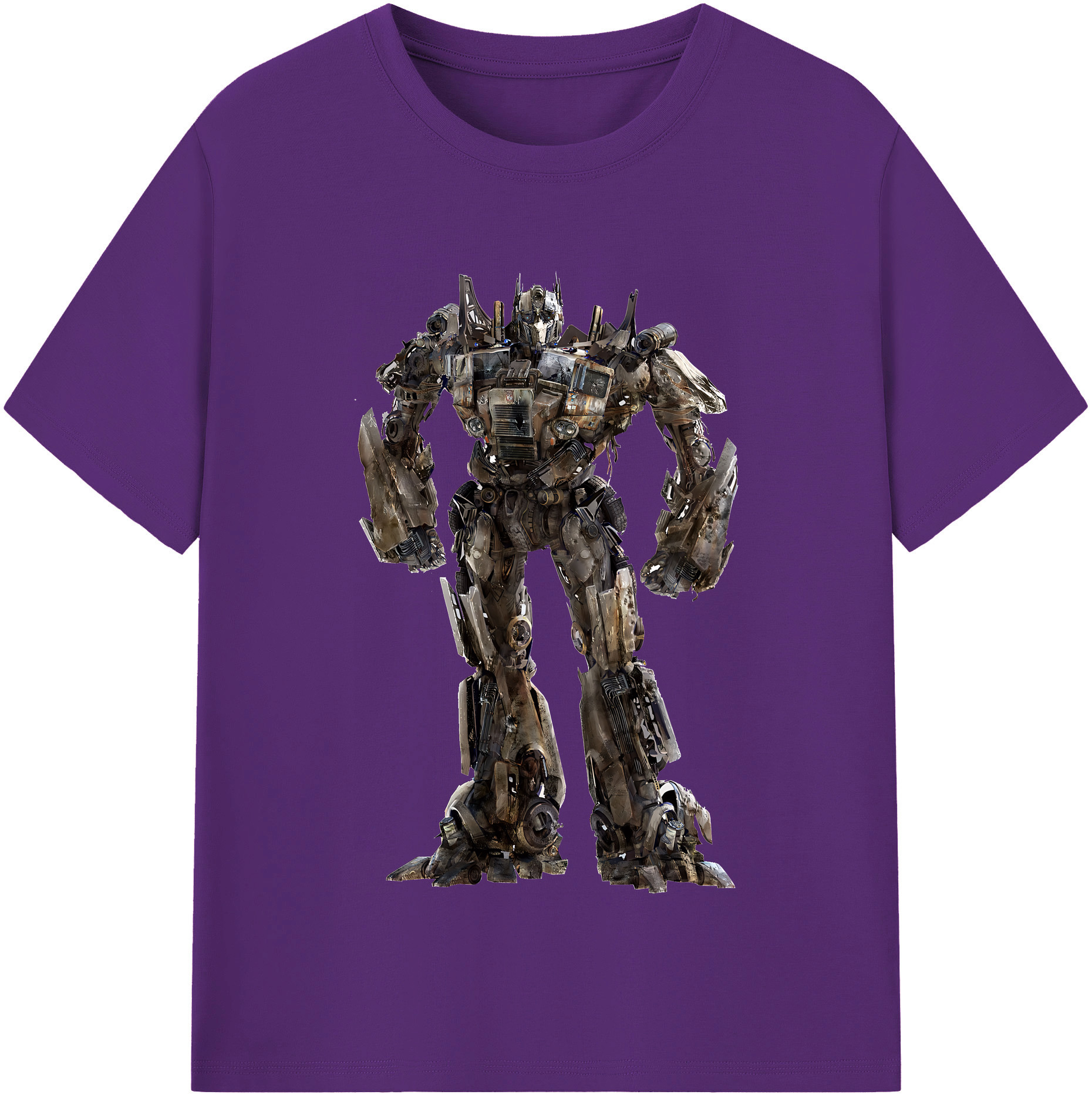 （画像用） Transformers トランスフォーマー 綿100％半袖Tシャツ（フロントプリント）