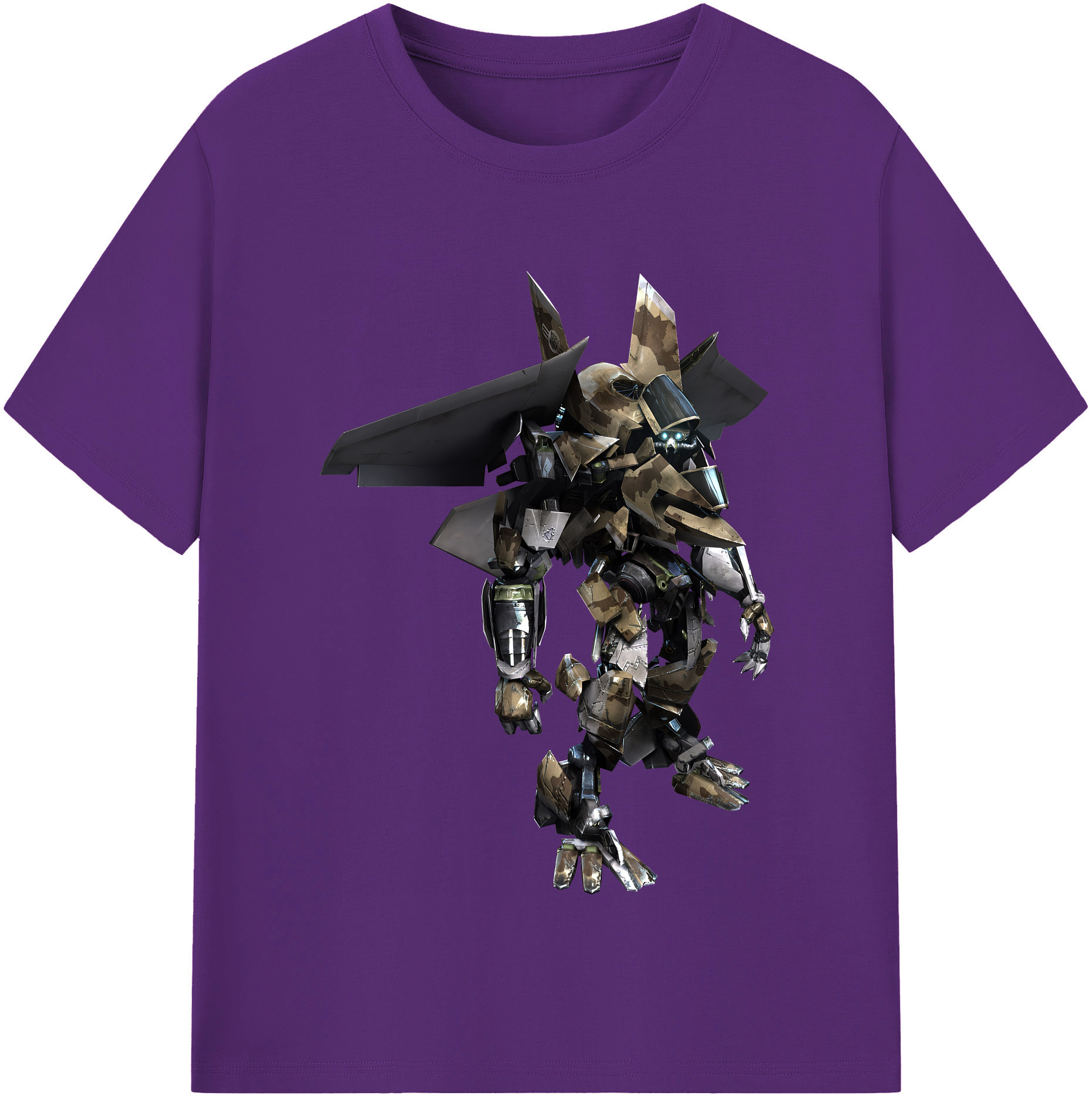 （画像用） Transformers トランスフォーマー 綿100％半袖Tシャツ（フロントプリント）