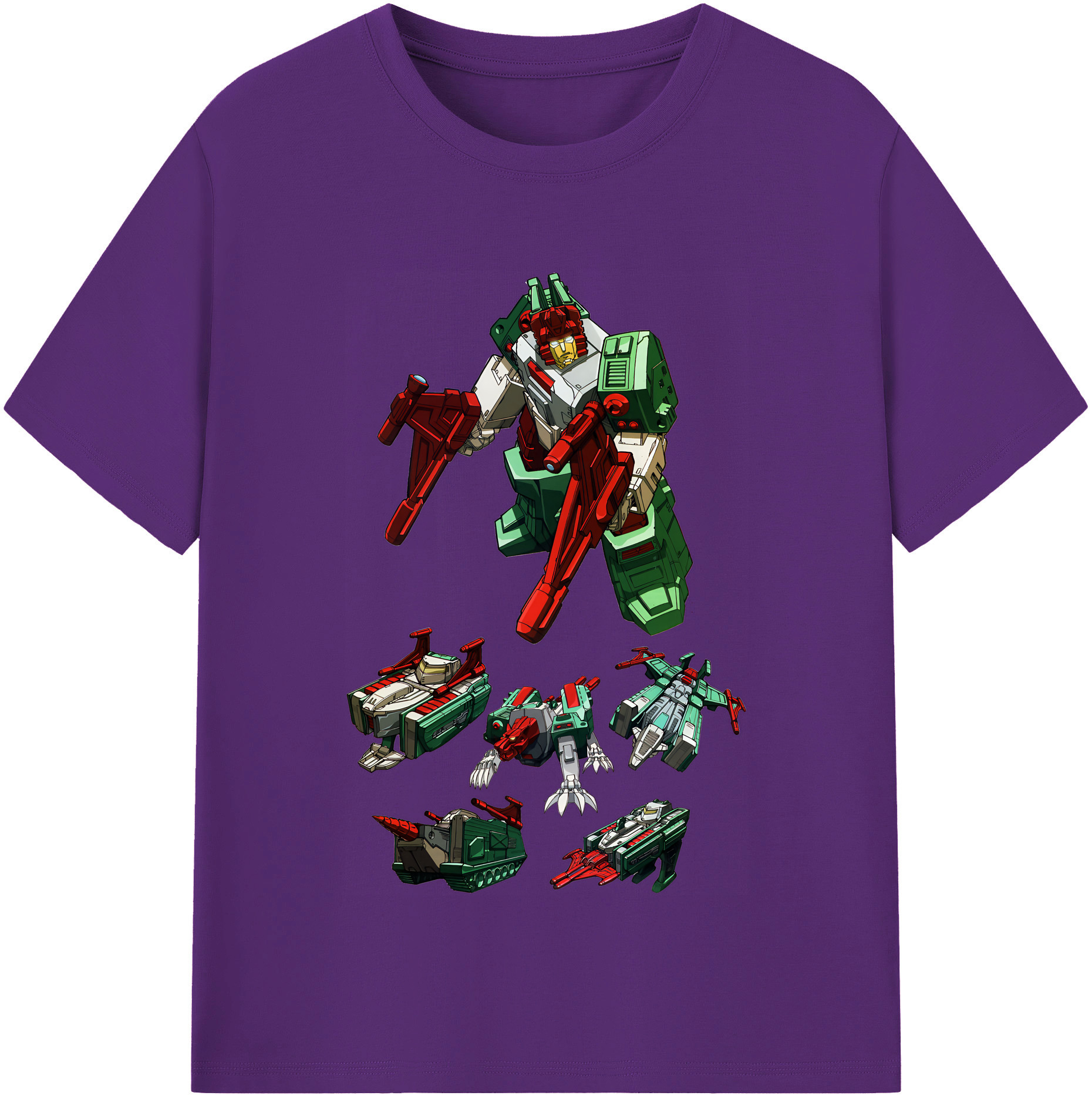 （画像用） Transformers トランスフォーマー 綿100％半袖Tシャツ（フロントプリント）