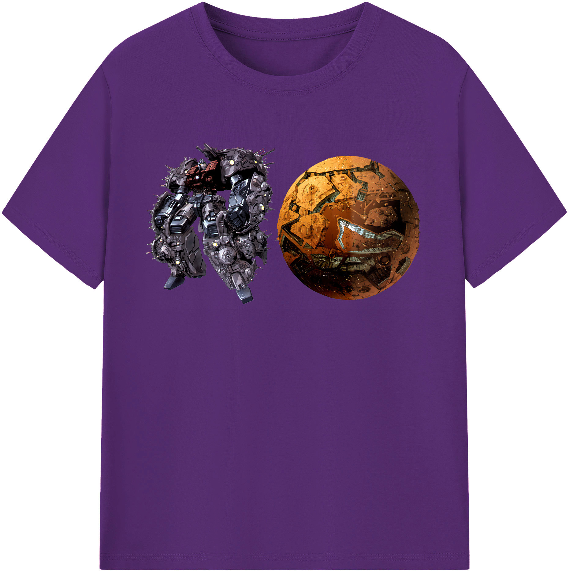 （画像用） Transformers トランスフォーマー 綿100％半袖Tシャツ（フロントプリント）