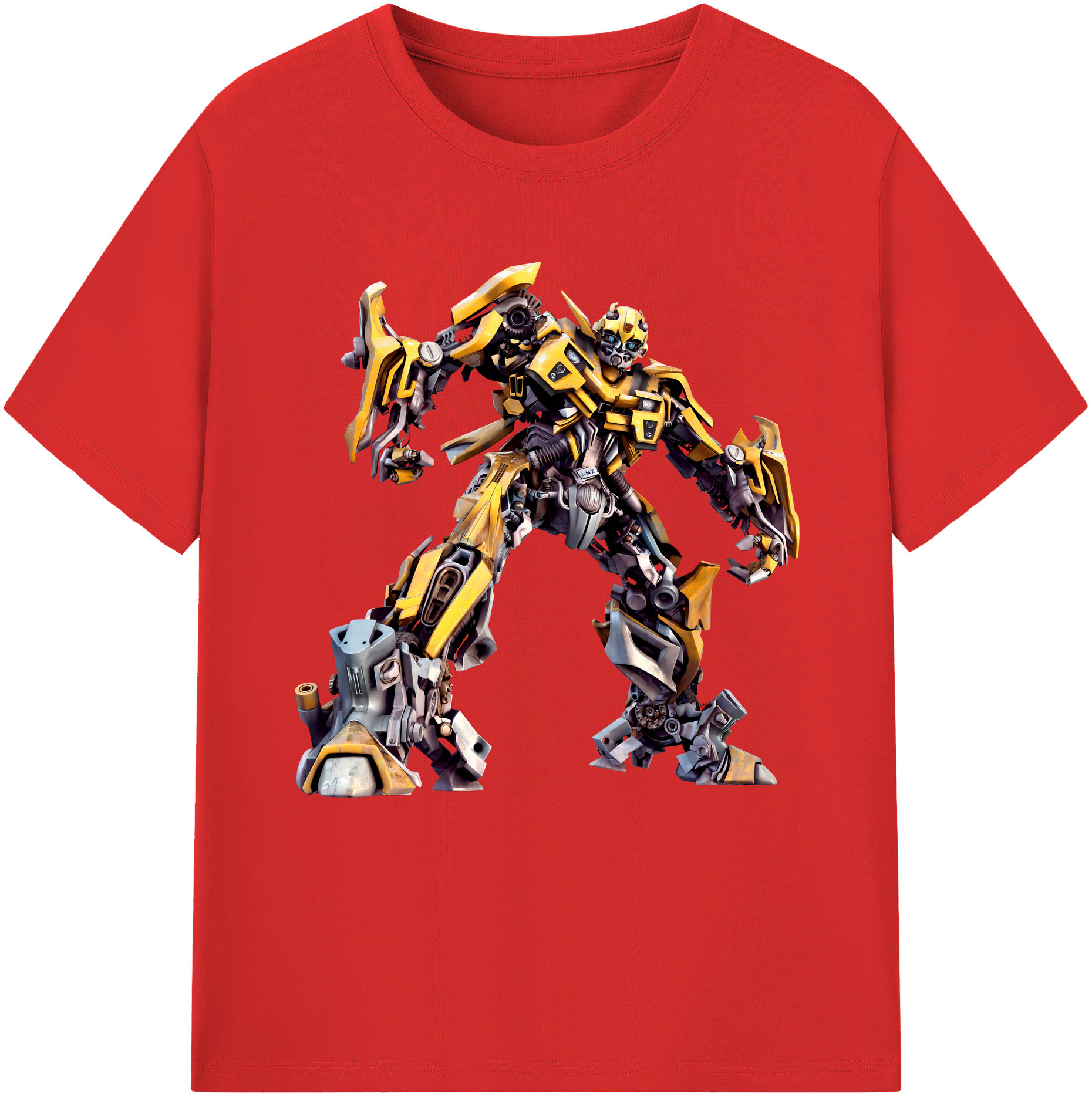 （画像用） Transformers トランスフォーマー 綿100％半袖Tシャツ（フロントプリント）