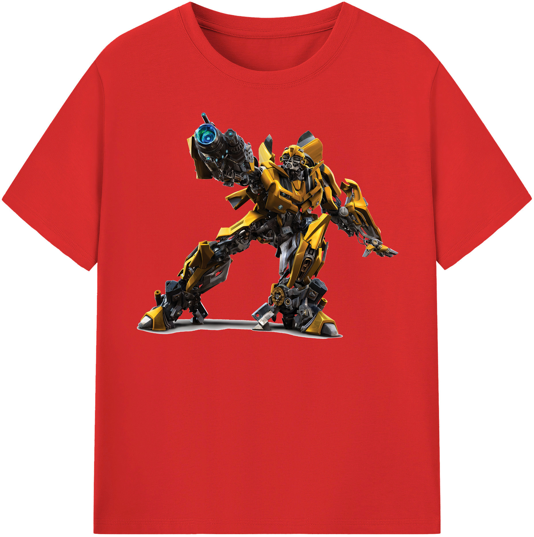（画像用） Transformers トランスフォーマー 綿100％半袖Tシャツ（フロントプリント）