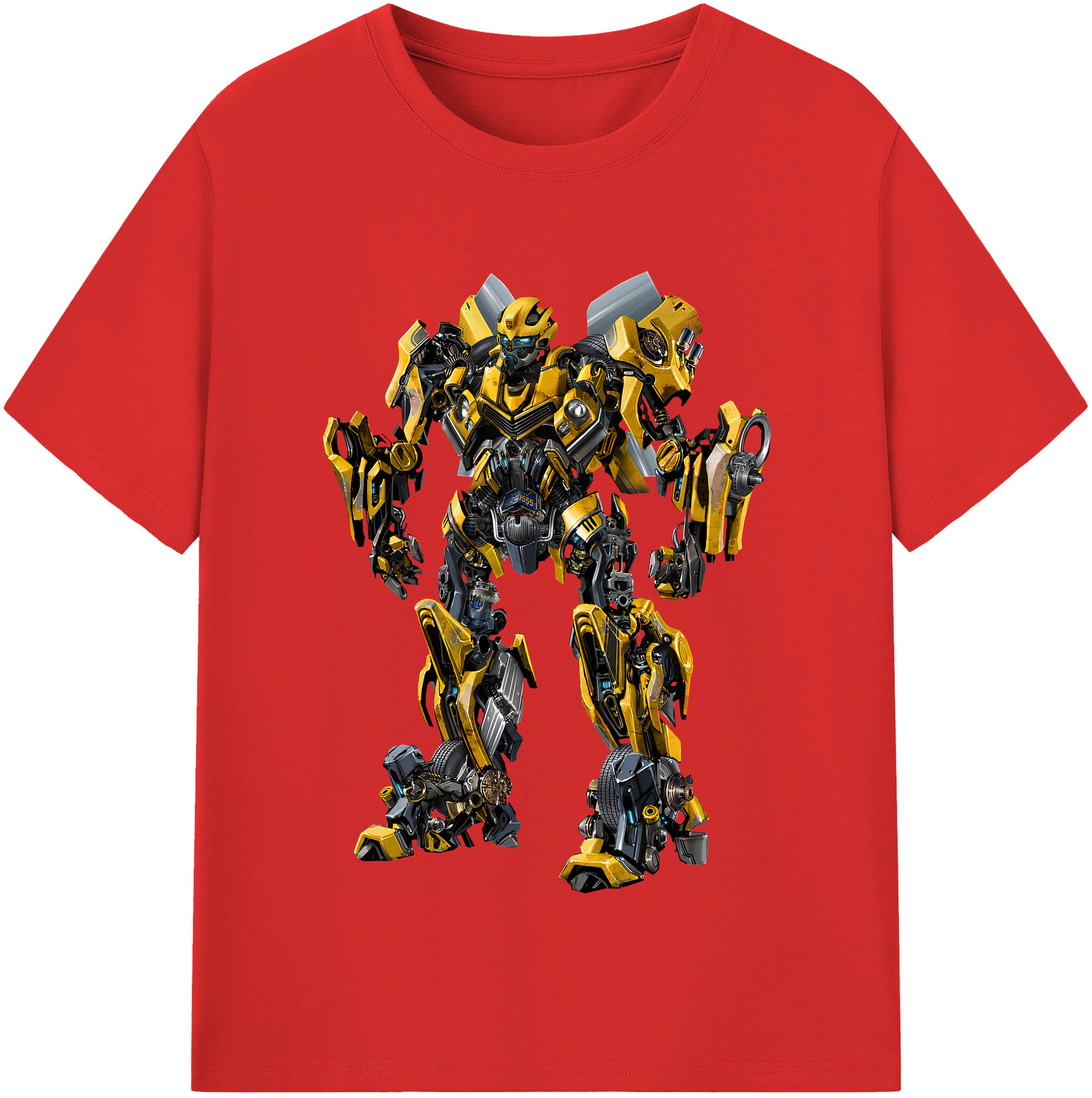 （画像用） Transformers トランスフォーマー 綿100％半袖Tシャツ（フロントプリント）