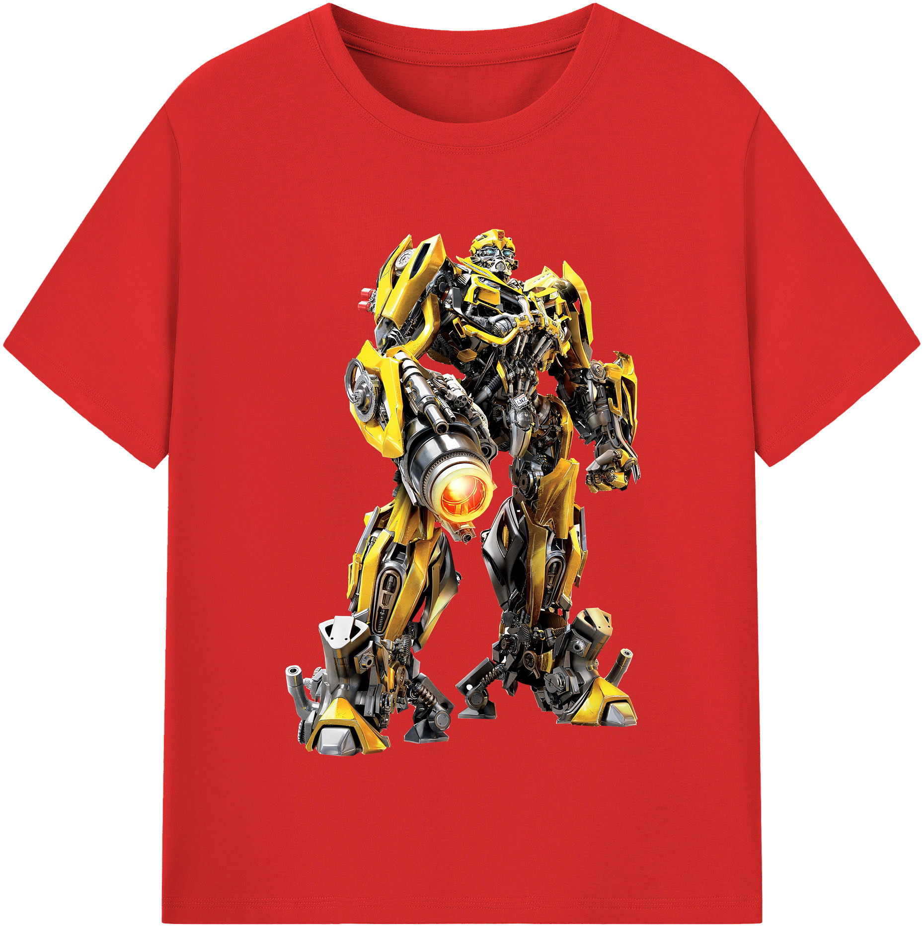 （画像用） Transformers トランスフォーマー 綿100％半袖Tシャツ（フロントプリント）