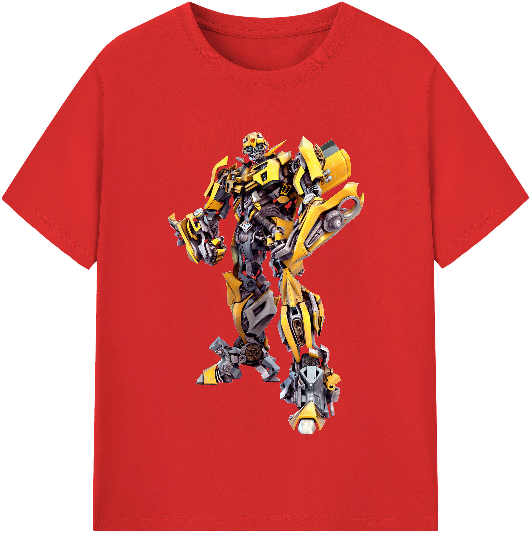 （画像用） Transformers トランスフォーマー 綿100％半袖Tシャツ（フロントプリント）