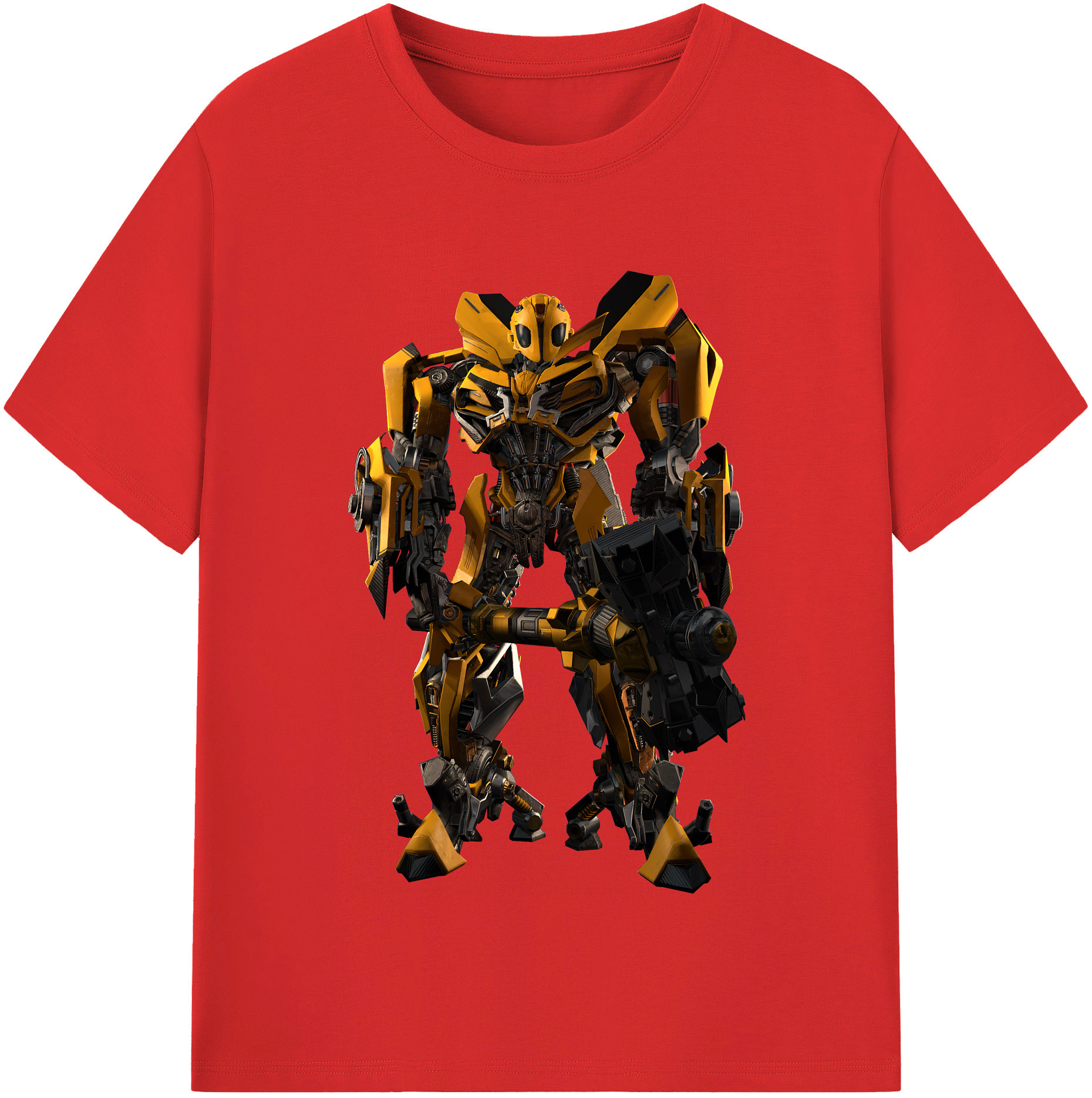 （画像用） Transformers トランスフォーマー 綿100％半袖Tシャツ（フロントプリント）