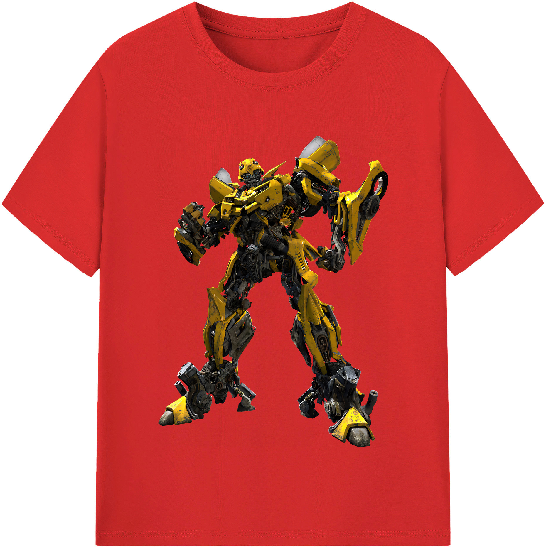 （画像用） Transformers トランスフォーマー 綿100％半袖Tシャツ（フロントプリント）