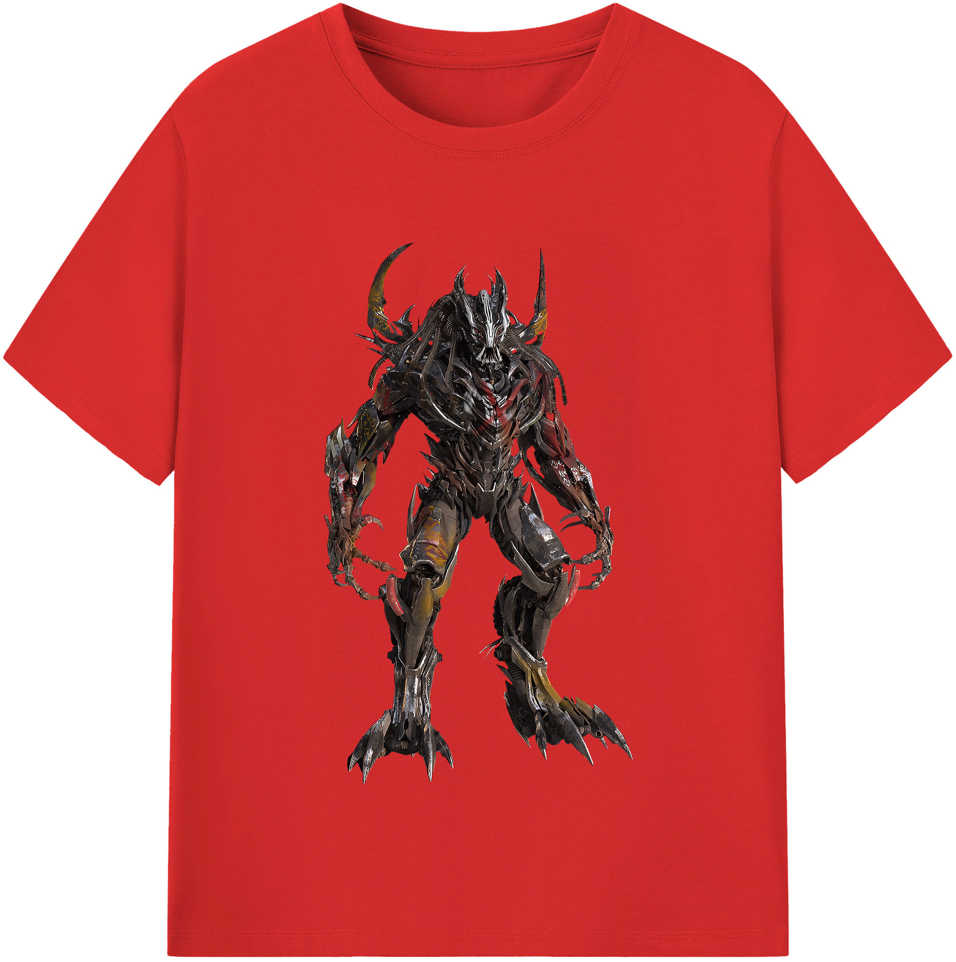 （画像用） Transformers トランスフォーマー 綿100％半袖Tシャツ（フロントプリント）