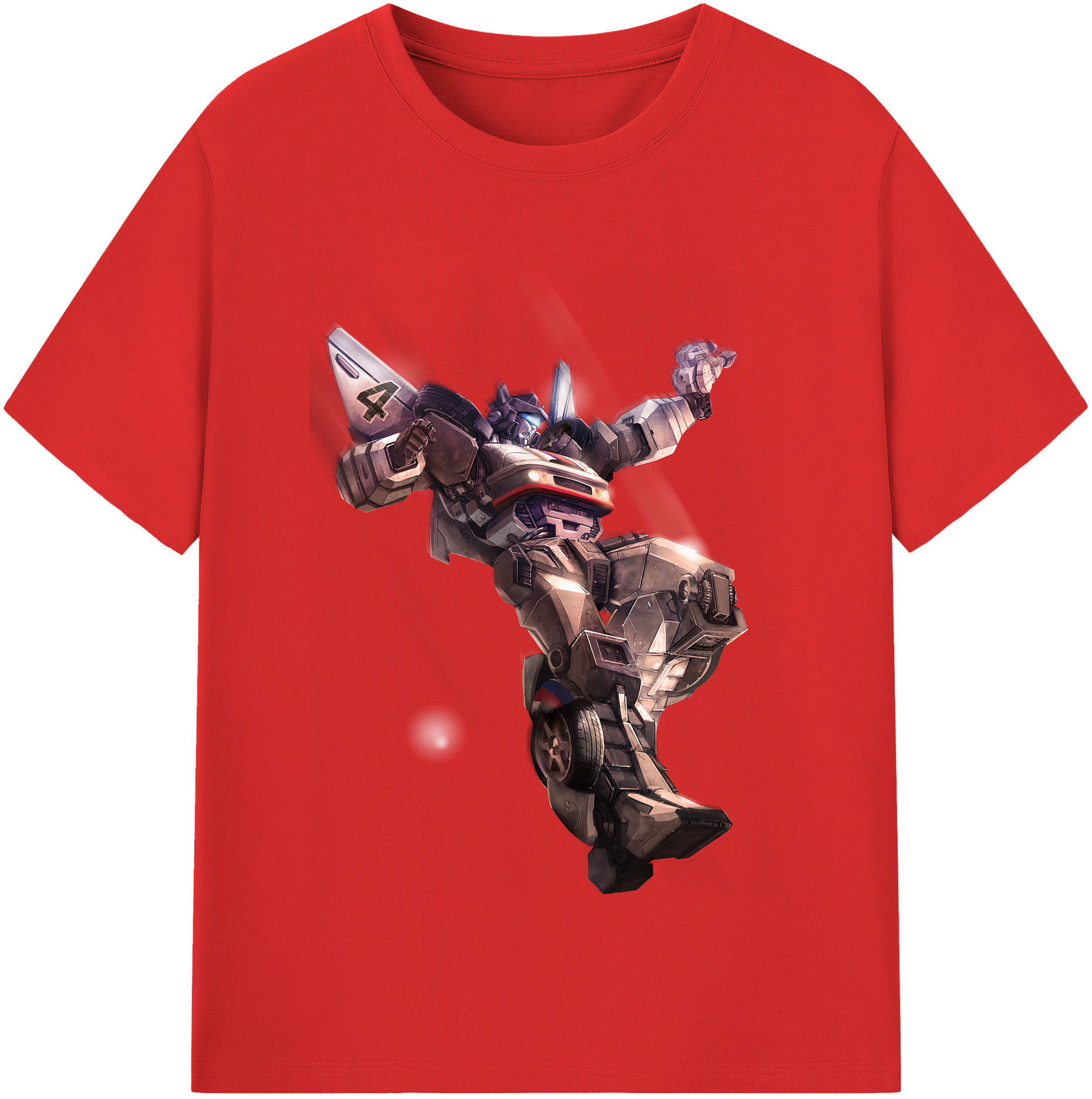 （画像用） Transformers トランスフォーマー 綿100％半袖Tシャツ（フロントプリント）