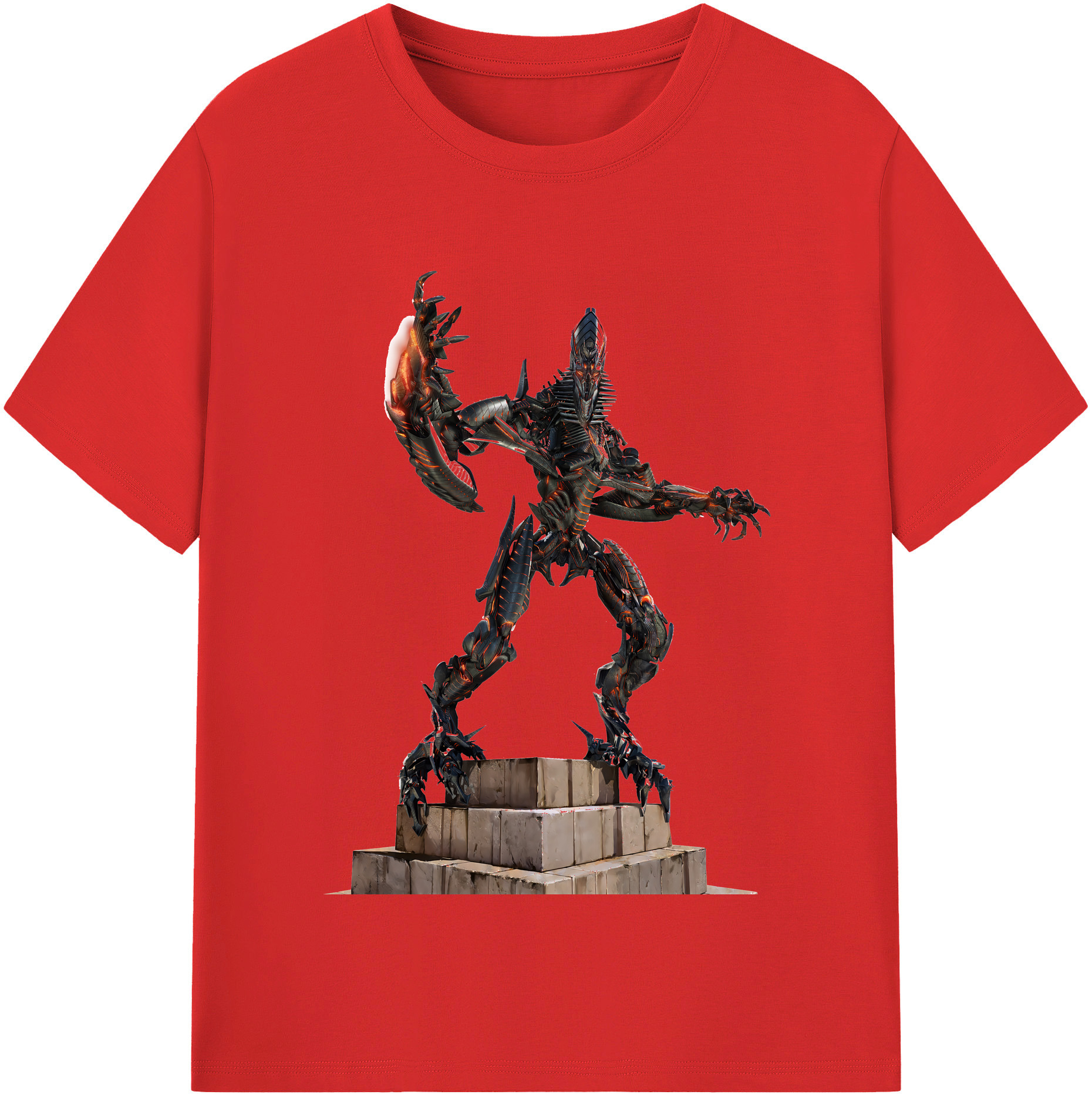 （画像用） Transformers トランスフォーマー 綿100％半袖Tシャツ（フロントプリント）