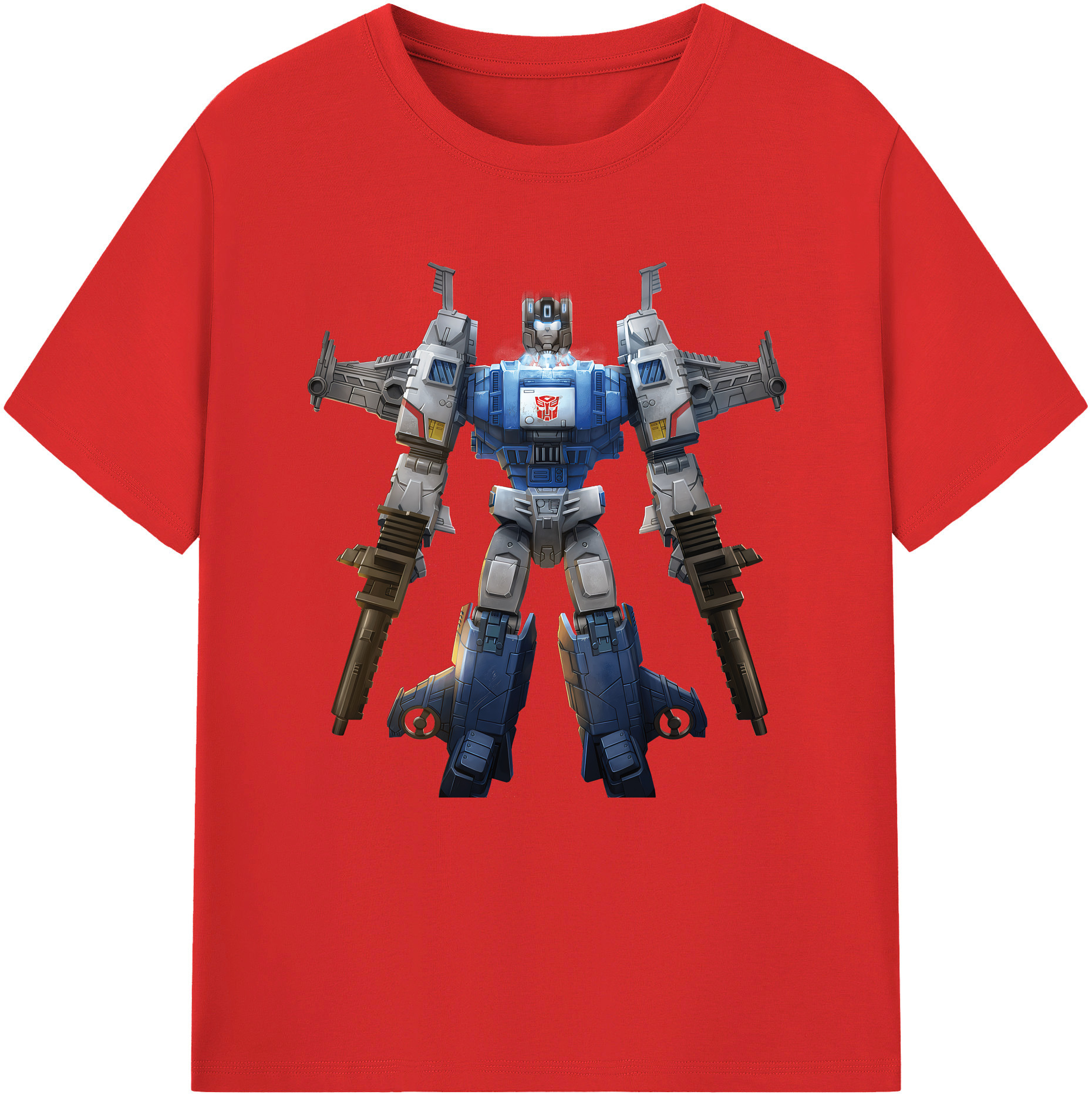 （画像用） Transformers トランスフォーマー 綿100％半袖Tシャツ（フロントプリント）