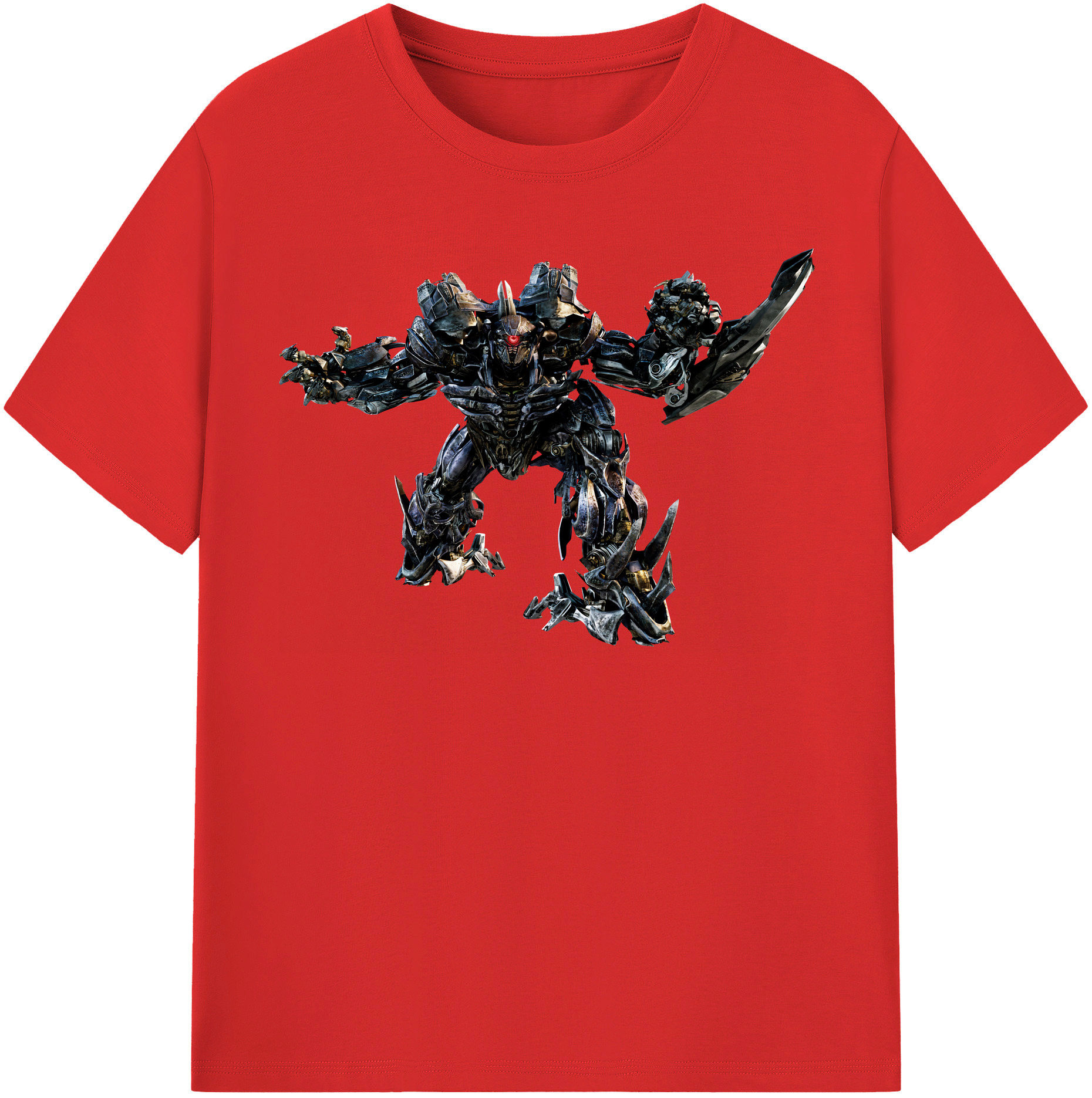 （画像用） Transformers トランスフォーマー 綿100％半袖Tシャツ（フロントプリント）