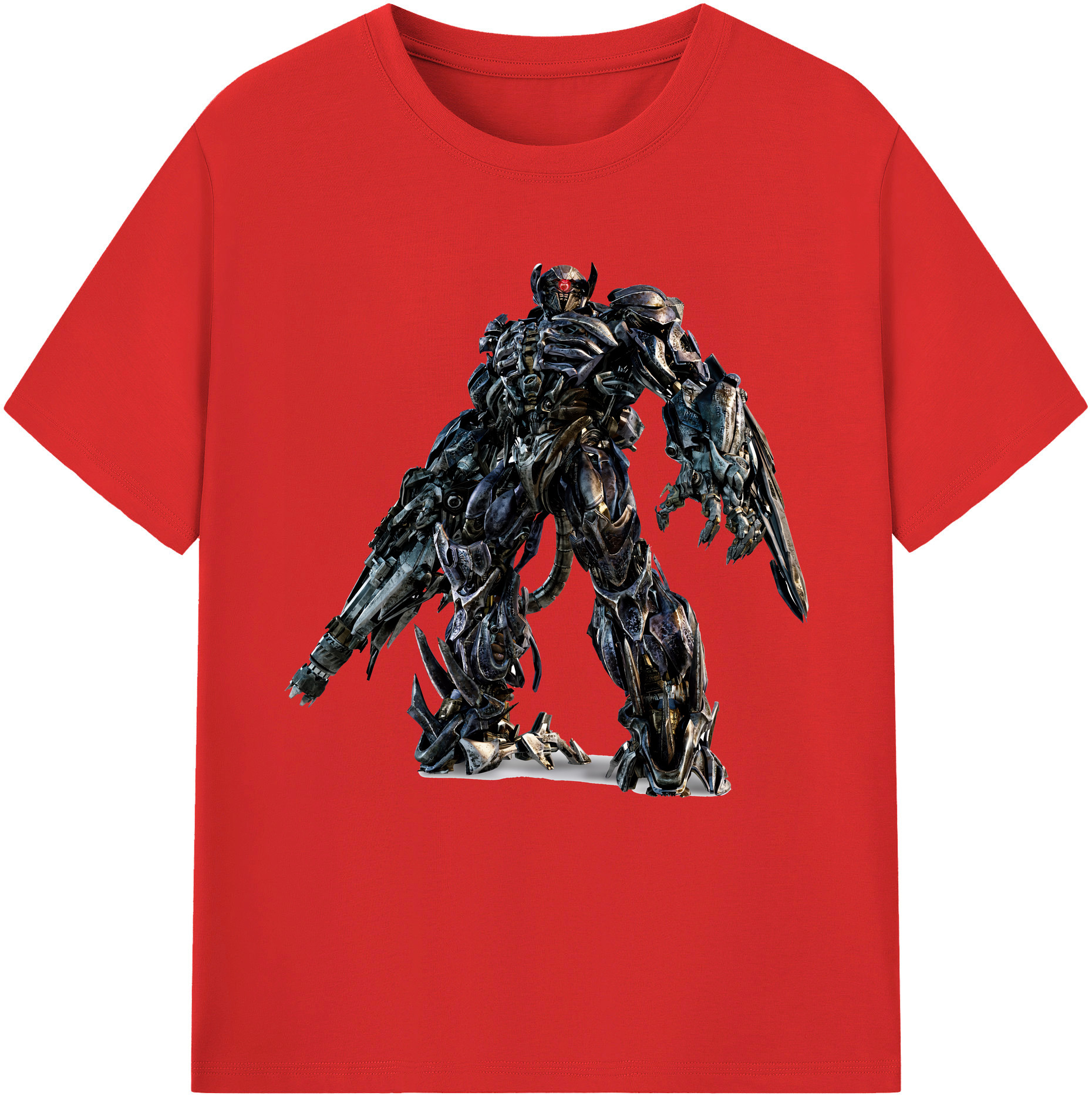 （画像用） Transformers トランスフォーマー 綿100％半袖Tシャツ（フロントプリント）
