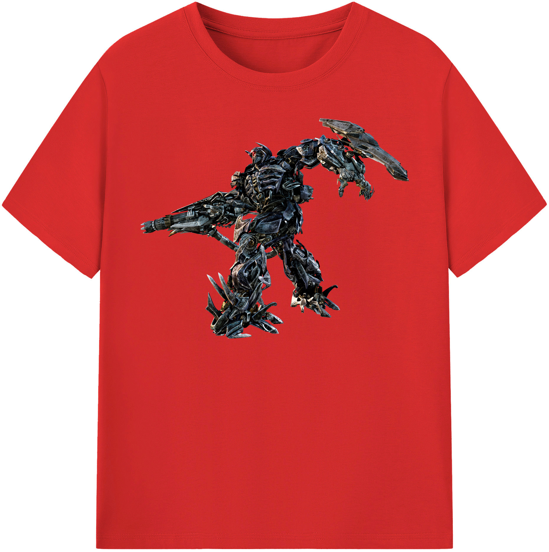 （画像用） Transformers トランスフォーマー 綿100％半袖Tシャツ（フロントプリント）