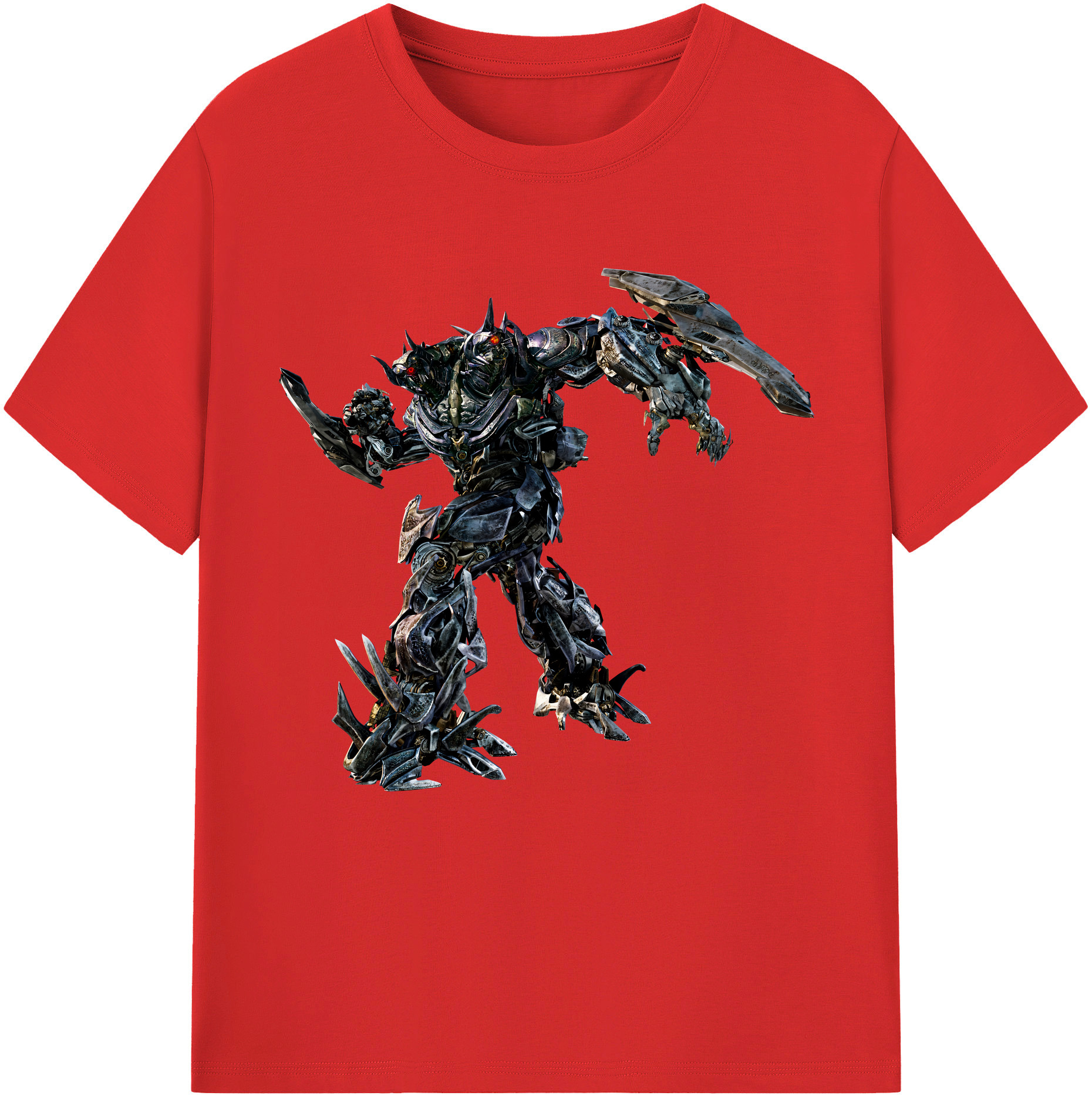 （画像用） Transformers トランスフォーマー 綿100％半袖Tシャツ（フロントプリント）