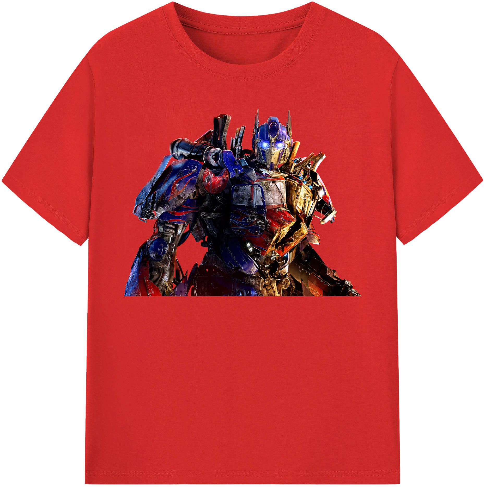 （画像用） Transformers トランスフォーマー 綿100％半袖Tシャツ（フロントプリント）
