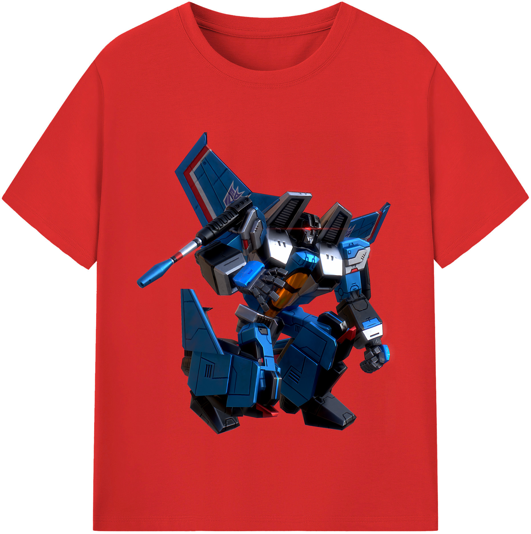 （画像用） Transformers トランスフォーマー 綿100％半袖Tシャツ（フロントプリント）