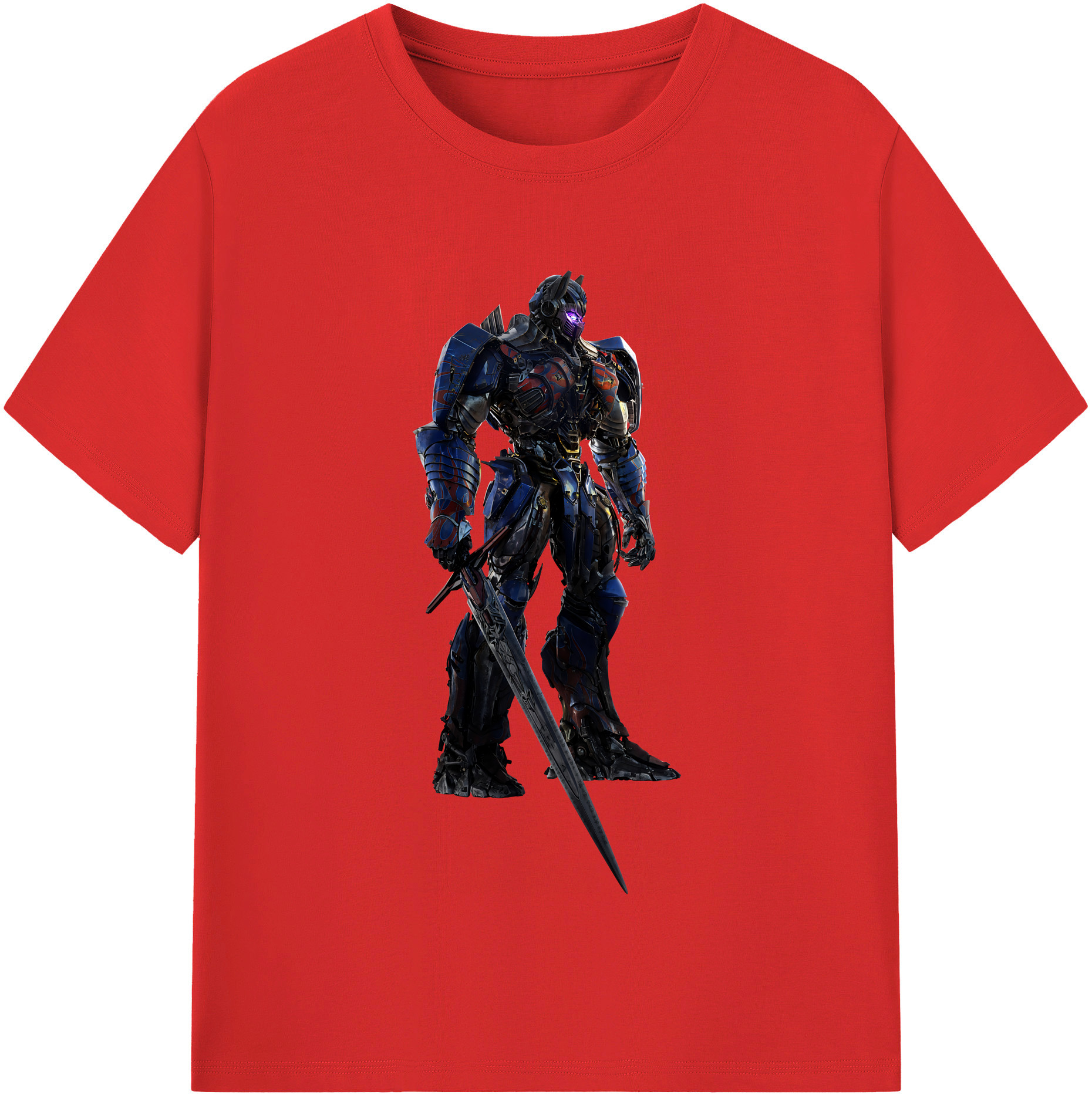 （画像用） Transformers トランスフォーマー 綿100％半袖Tシャツ（フロントプリント）