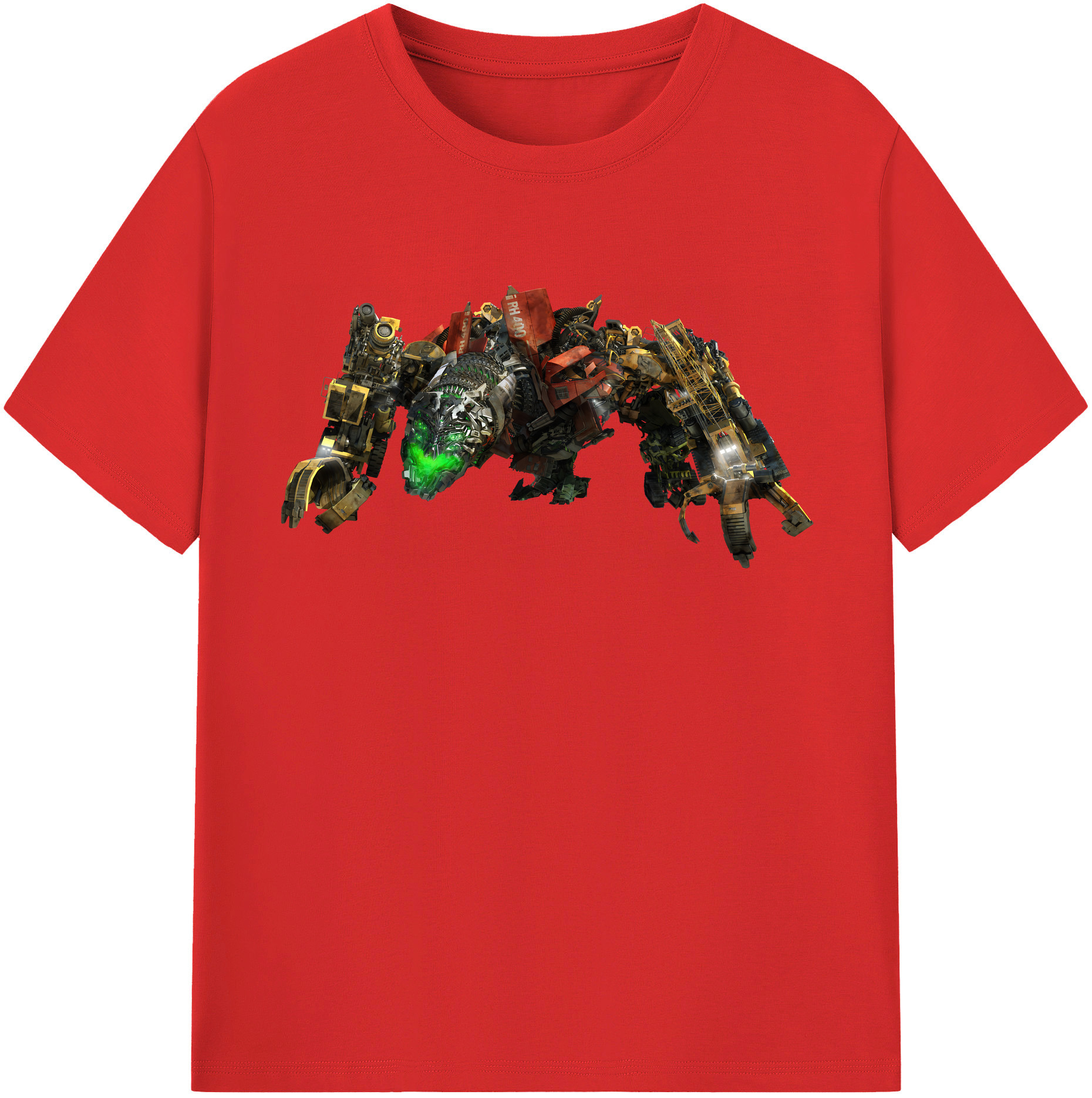 （画像用） Transformers トランスフォーマー 綿100％半袖Tシャツ（フロントプリント）