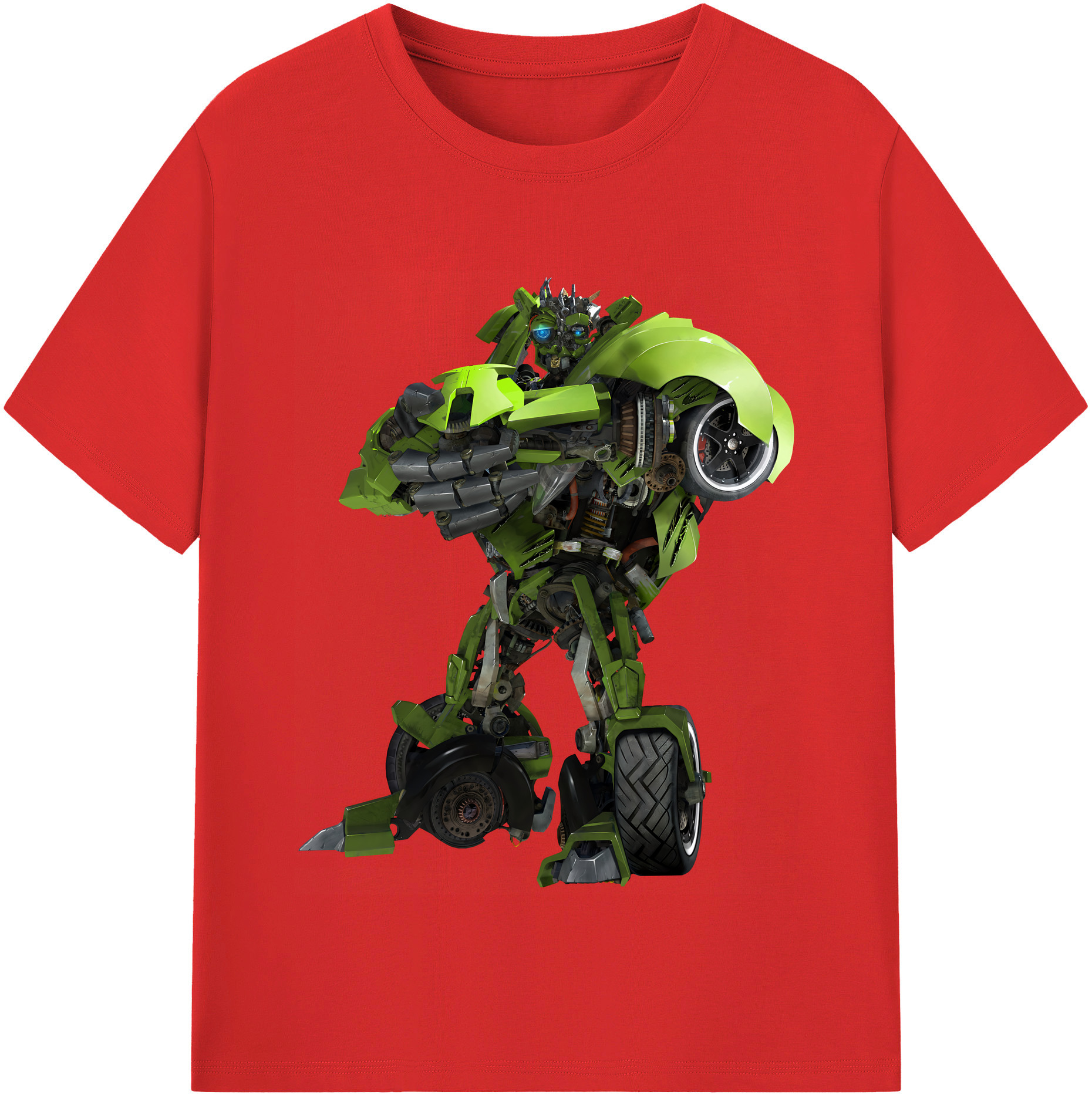（画像用） Transformers トランスフォーマー 綿100％半袖Tシャツ（フロントプリント）