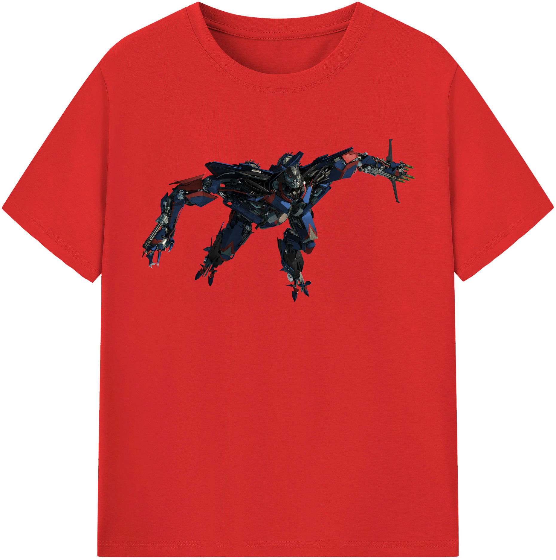 （画像用） Transformers トランスフォーマー 綿100％半袖Tシャツ（フロントプリント）