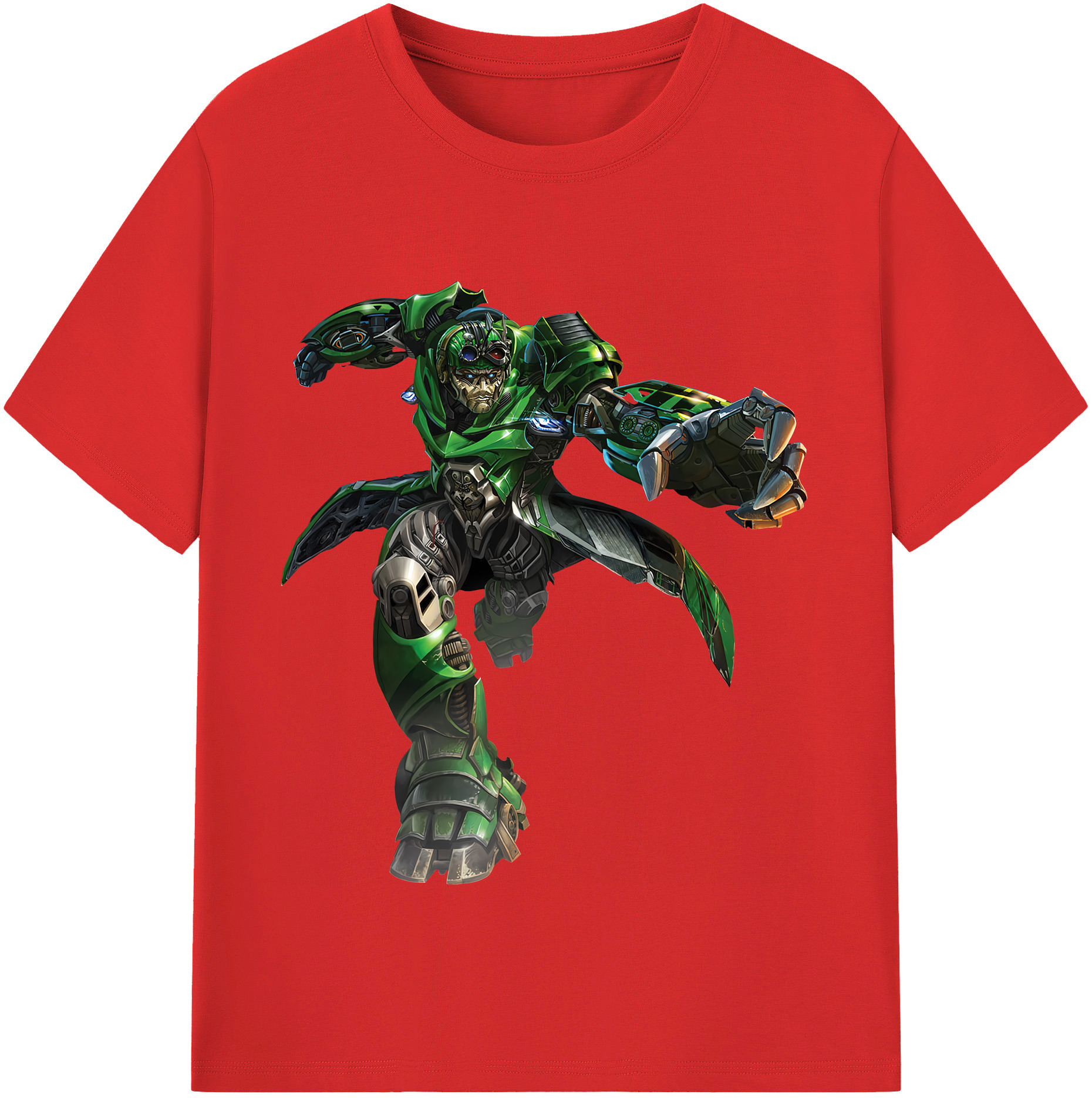 （画像用） Transformers トランスフォーマー 綿100％半袖Tシャツ（フロントプリント）