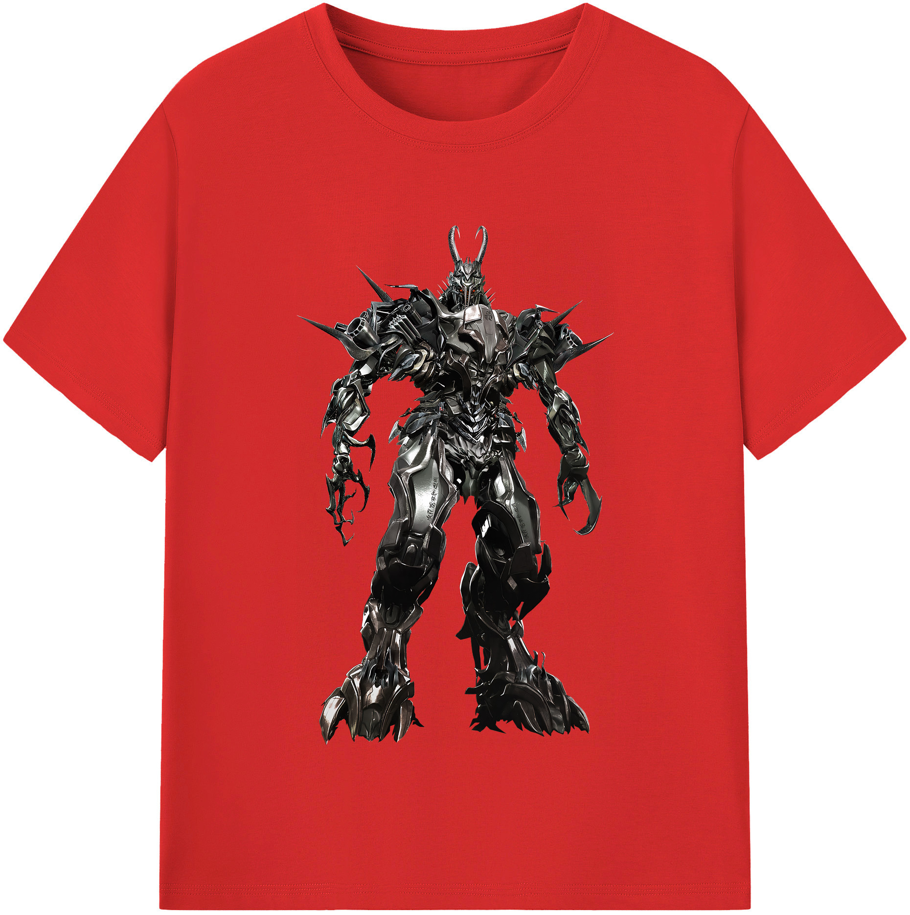 （画像用） Transformers トランスフォーマー 綿100％半袖Tシャツ（フロントプリント）