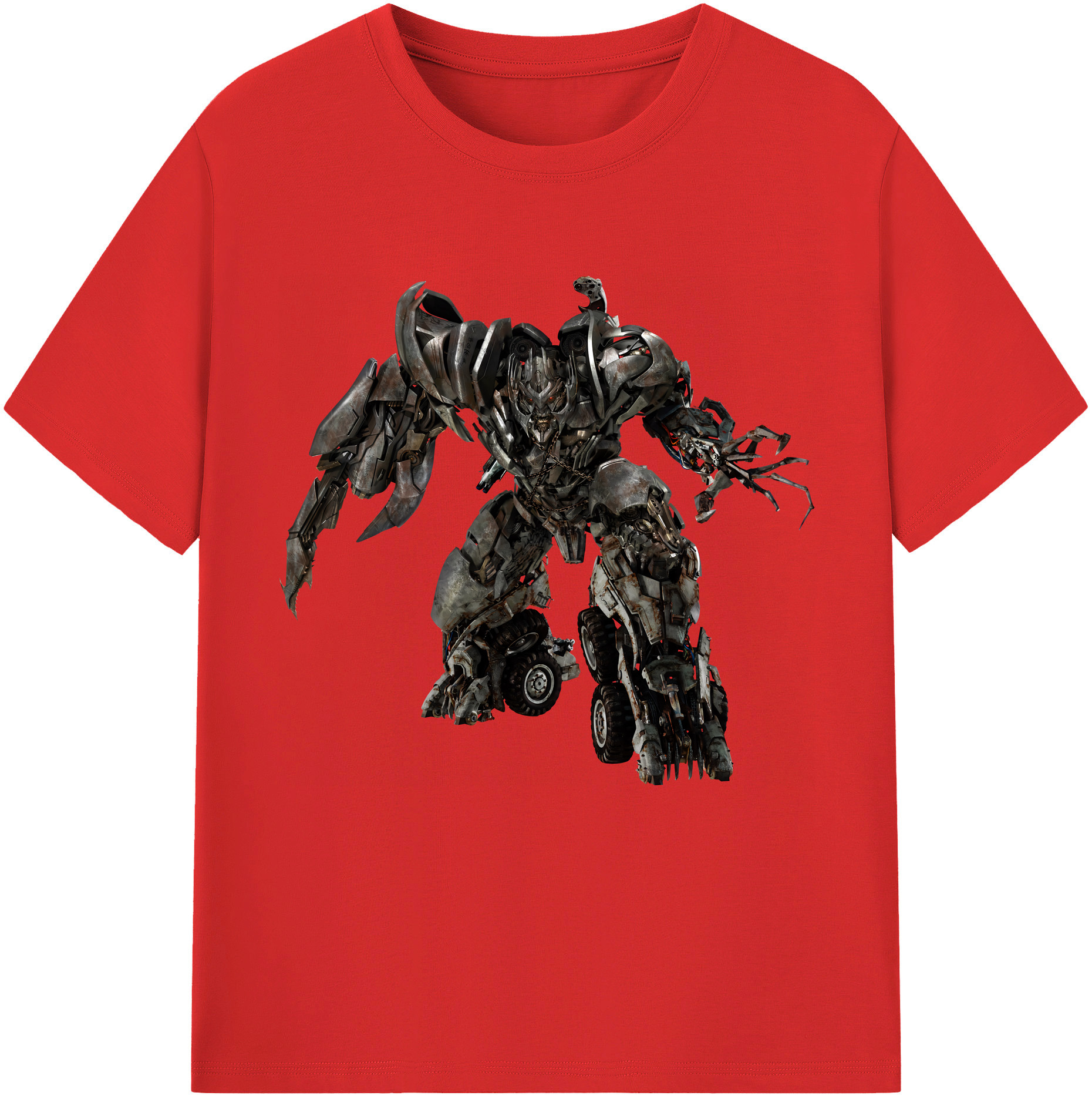 （画像用） Transformers トランスフォーマー 綿100％半袖Tシャツ（フロントプリント）
