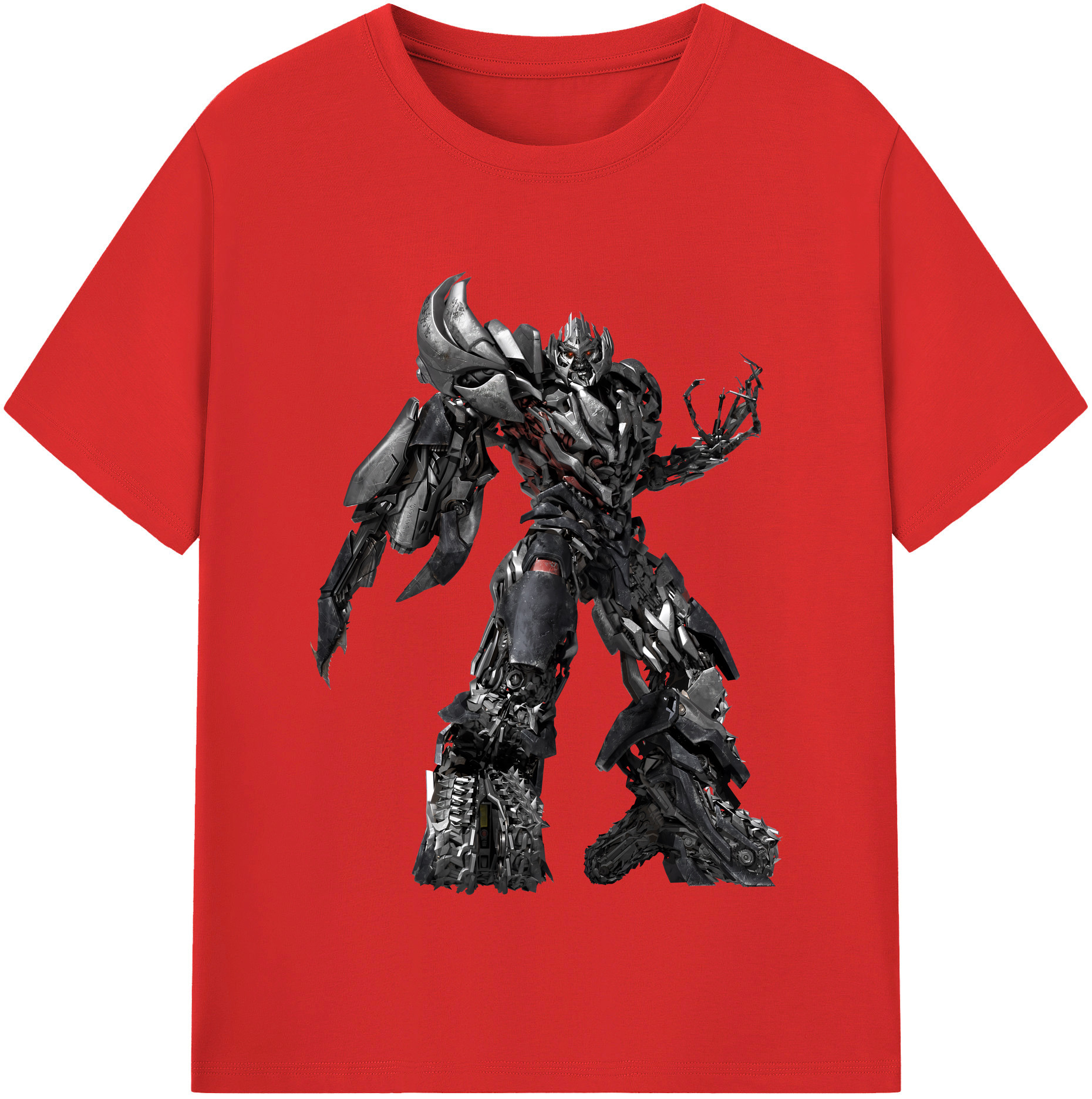 （画像用） Transformers トランスフォーマー 綿100％半袖Tシャツ（フロントプリント）