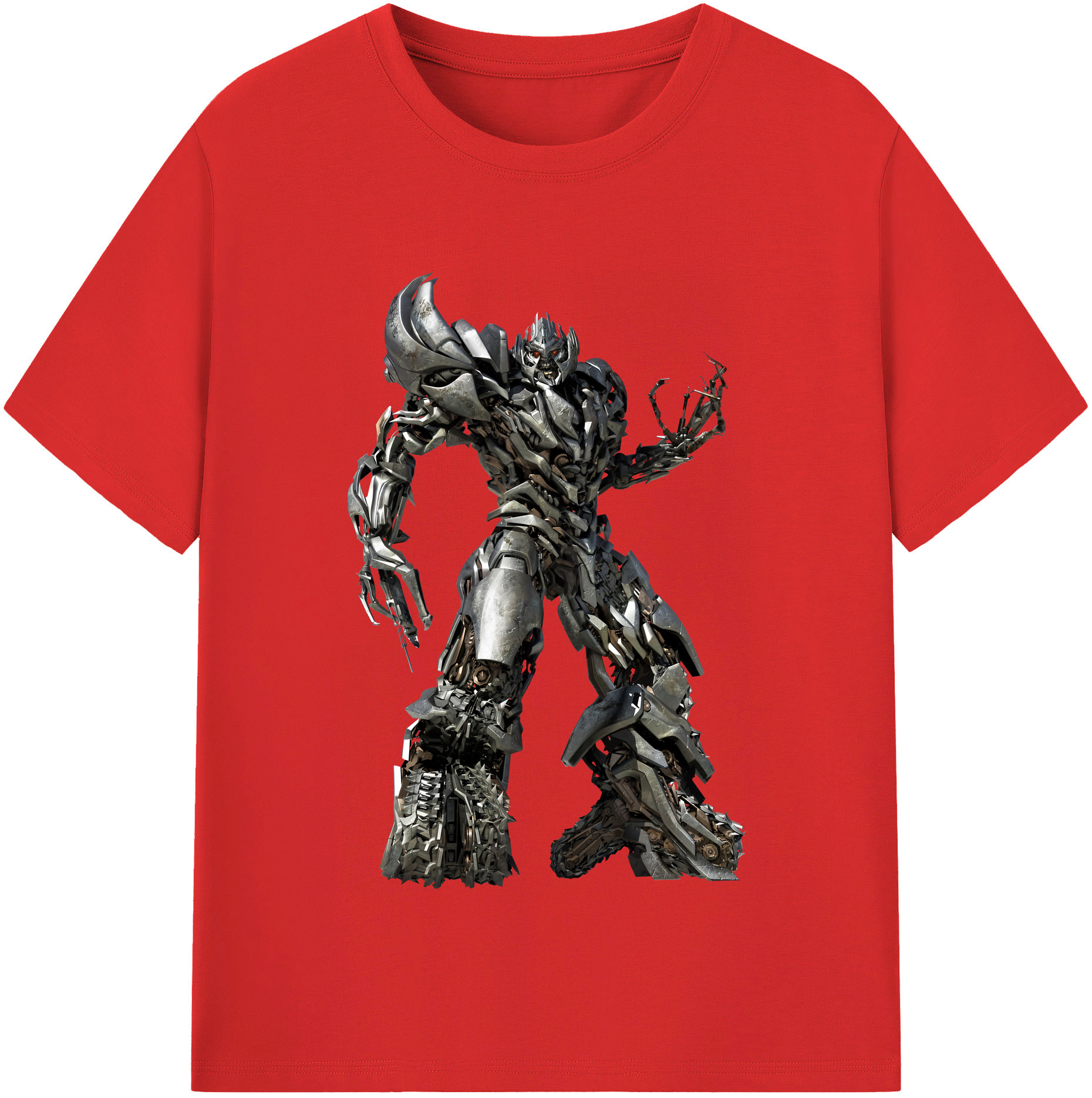 （画像用） Transformers トランスフォーマー 綿100％半袖Tシャツ（フロントプリント）