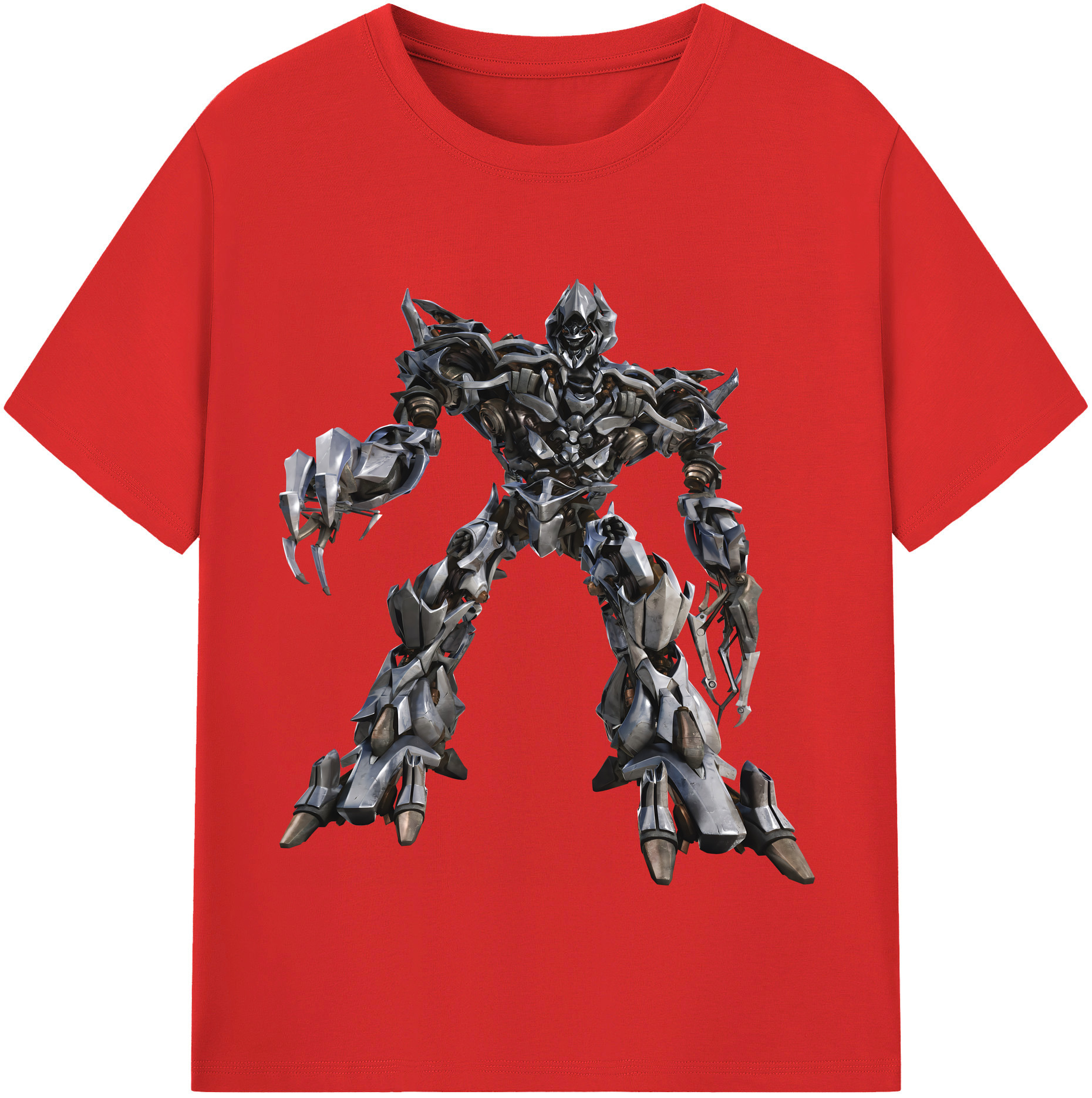 （画像用） Transformers トランスフォーマー 綿100％半袖Tシャツ（フロントプリント）