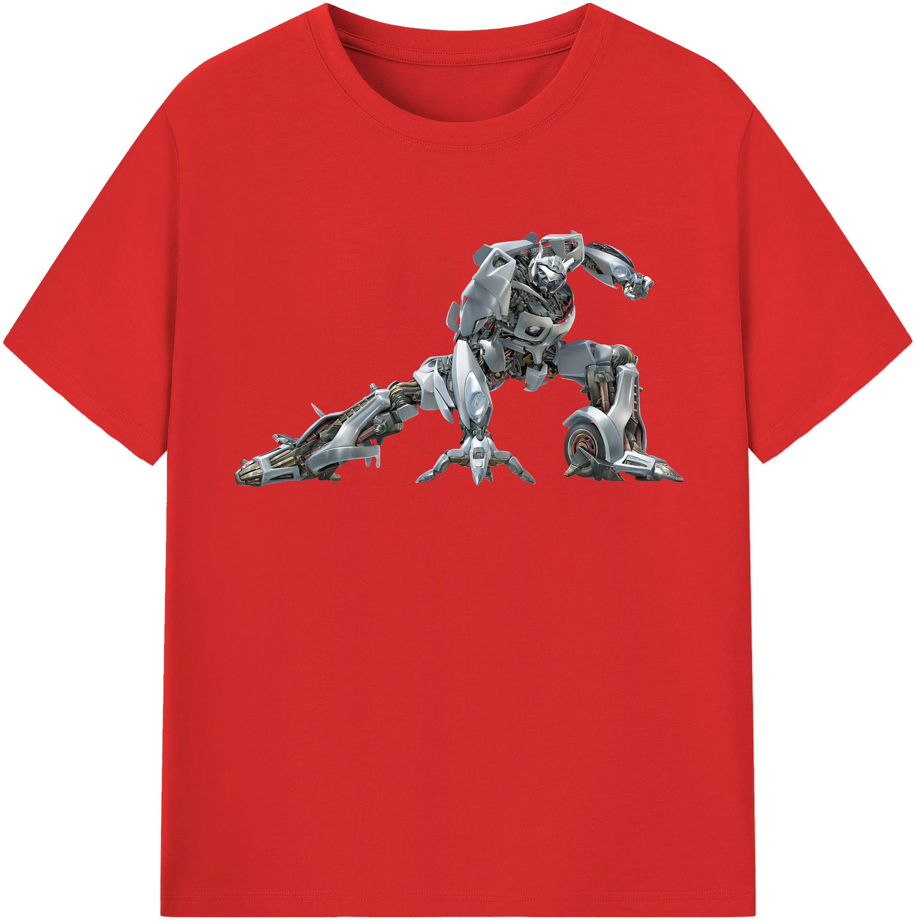（画像用） Transformers トランスフォーマー 綿100％半袖Tシャツ（フロントプリント）