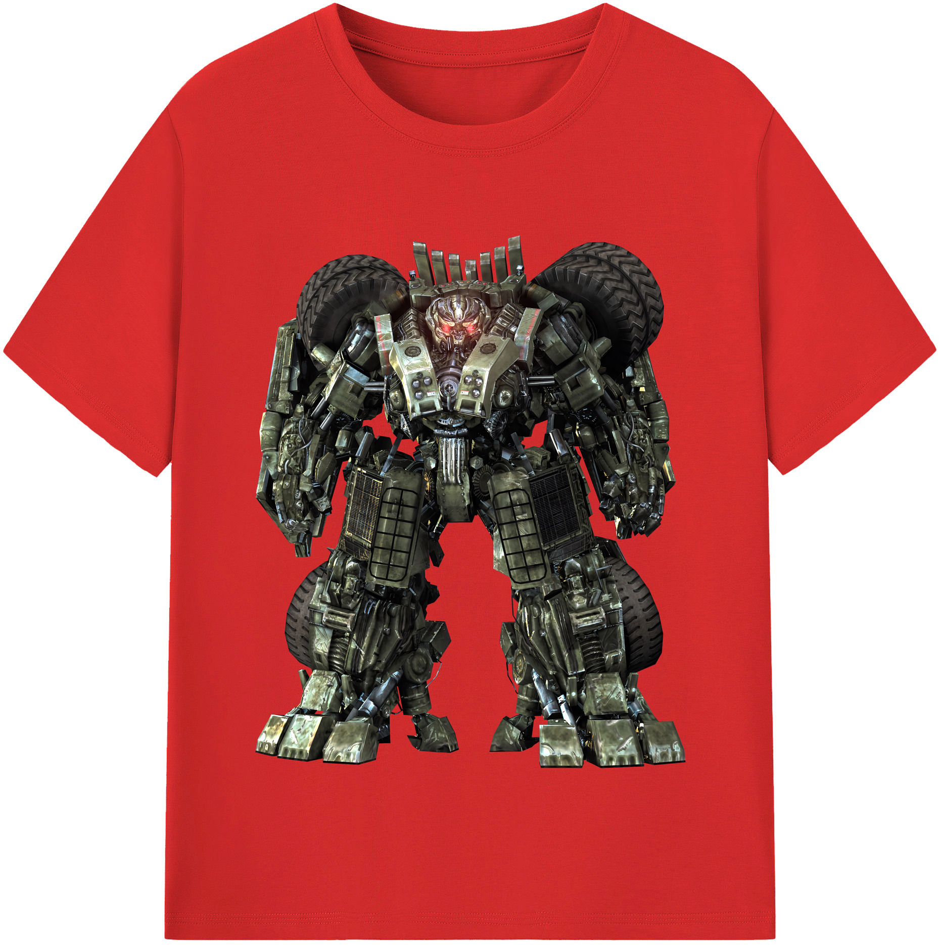 （画像用） Transformers トランスフォーマー 綿100％半袖Tシャツ（フロントプリント）