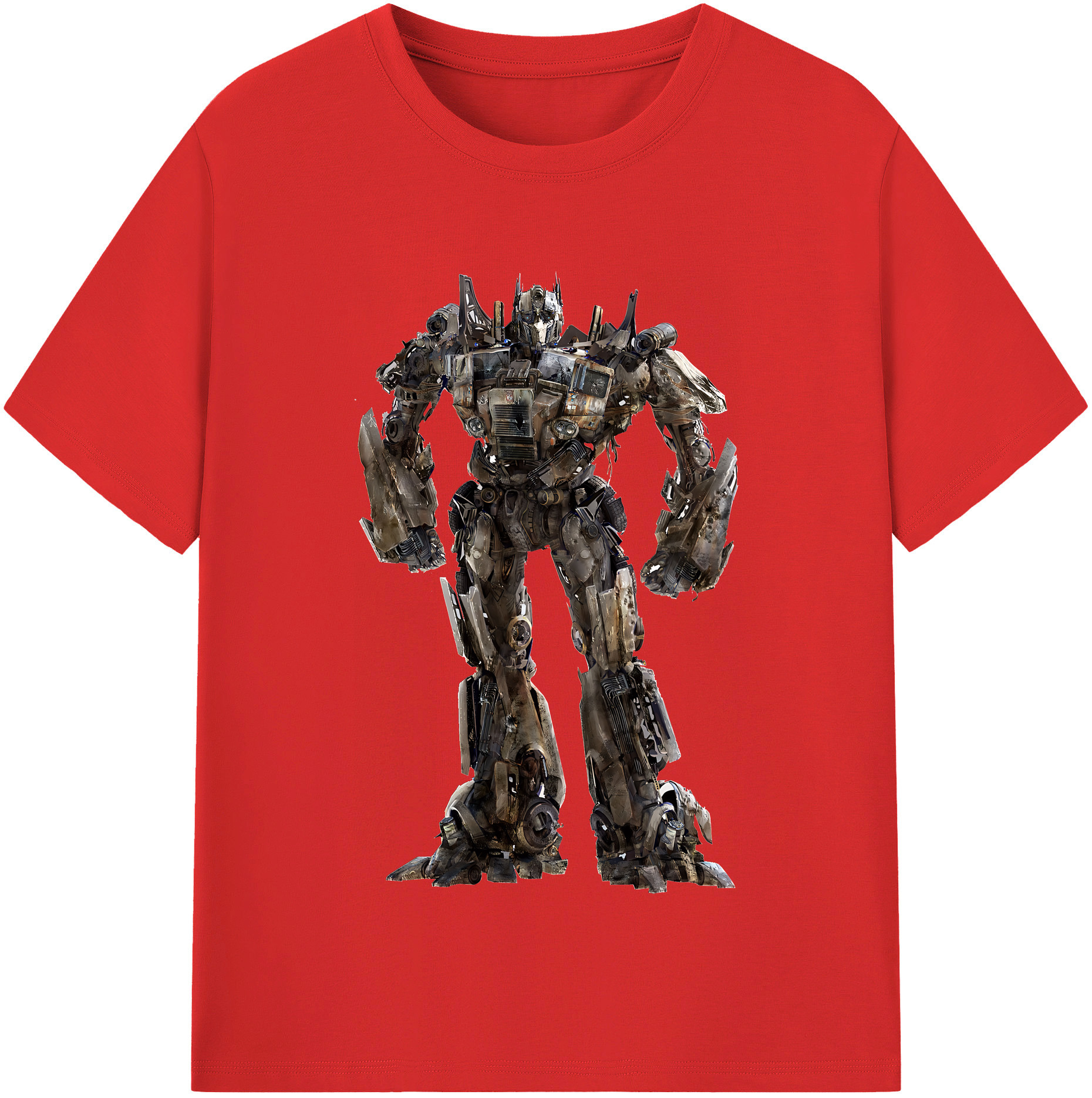 （画像用） Transformers トランスフォーマー 綿100％半袖Tシャツ（フロントプリント）