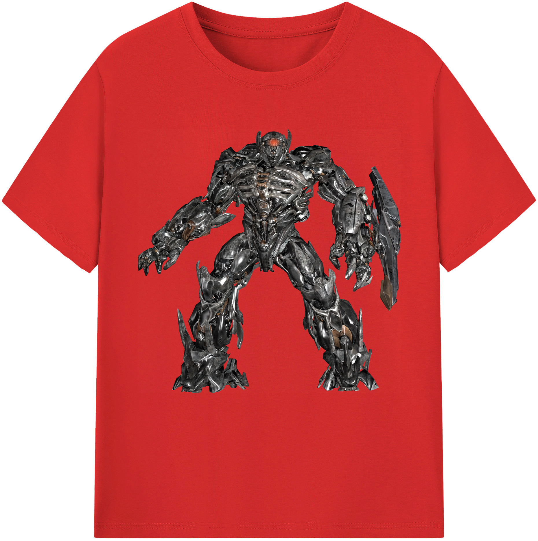 （画像用） Transformers トランスフォーマー 綿100％半袖Tシャツ（フロントプリント）