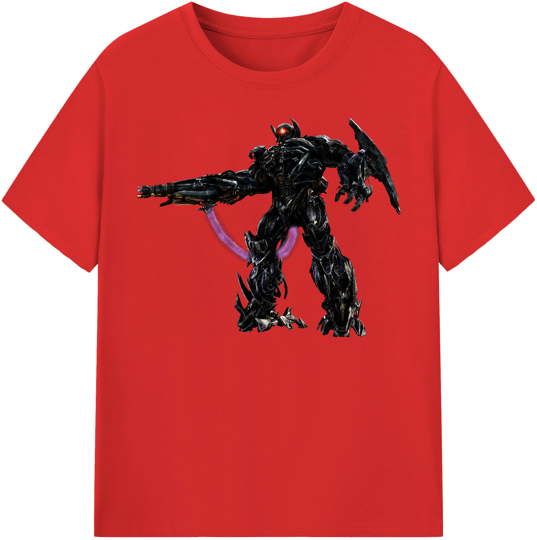 （画像用） Transformers トランスフォーマー 綿100％半袖Tシャツ（フロントプリント）