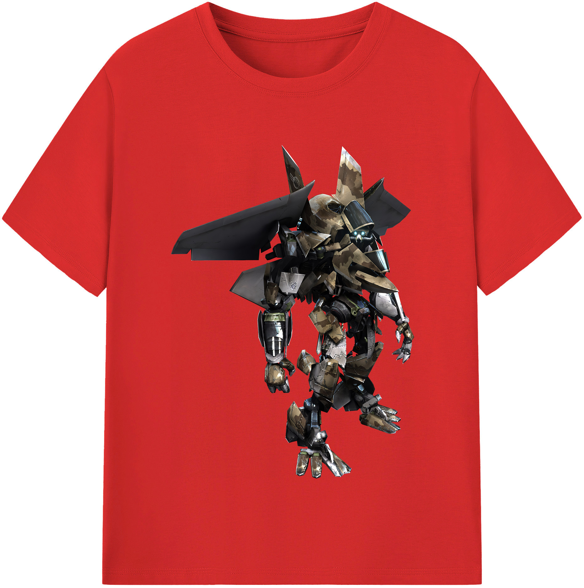 （画像用） Transformers トランスフォーマー 綿100％半袖Tシャツ（フロントプリント）